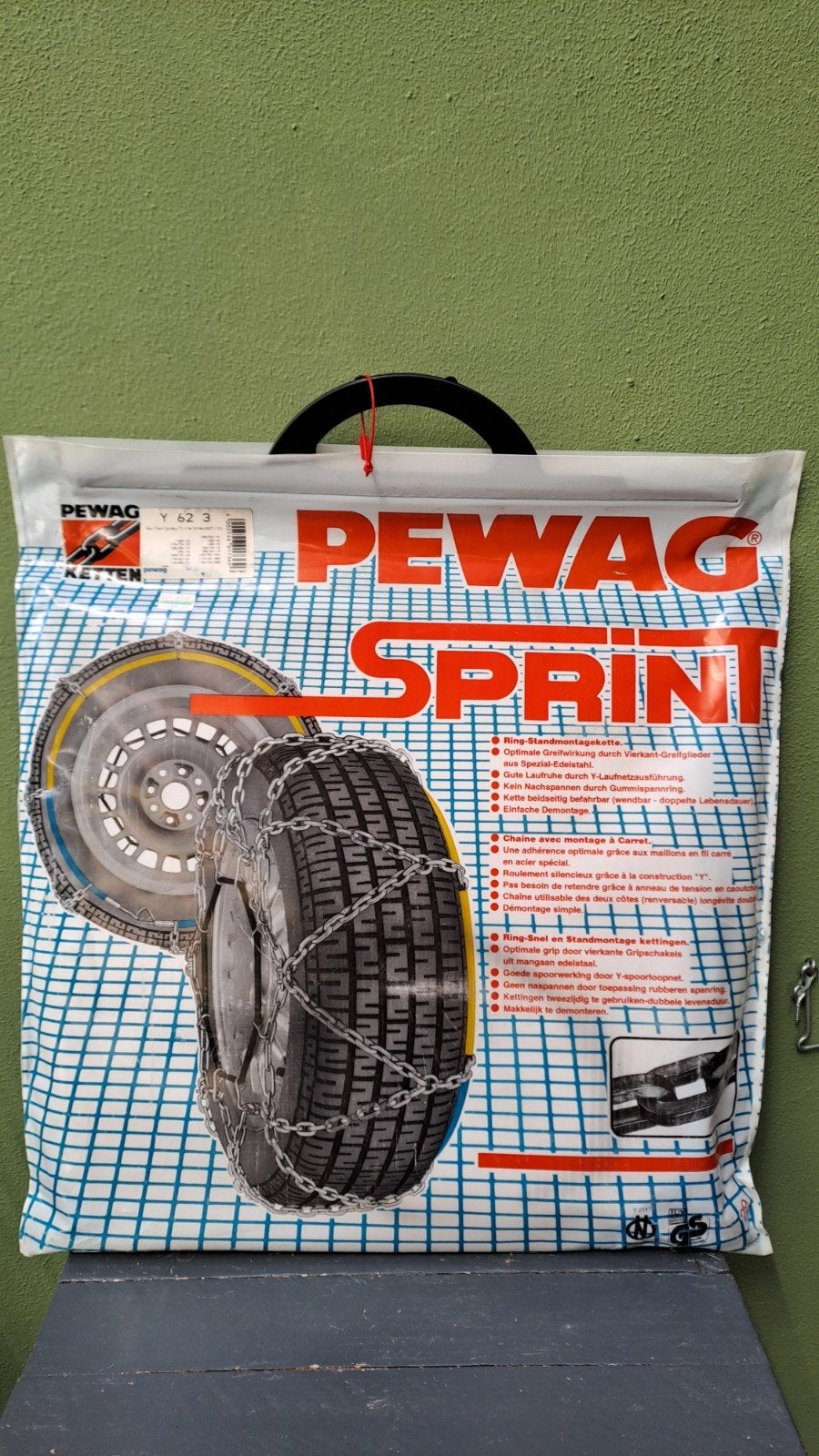 Pewag Sprint Y 62 3 Sneeuwkettingen - Nieuw in verpakking, Auto diversen, Sneeuwkettingen, Pewag GmbH, Gasthofweg 5, 8700 Leoben, Oostenrijk