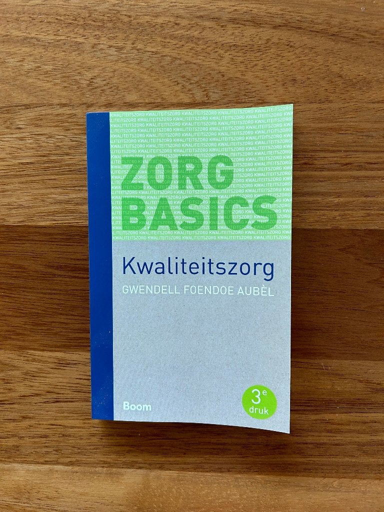 Zorg basis- Kwaliteitszorg 9789024421343, Ophalen of Verzenden, Beta, Nieuw, HBO