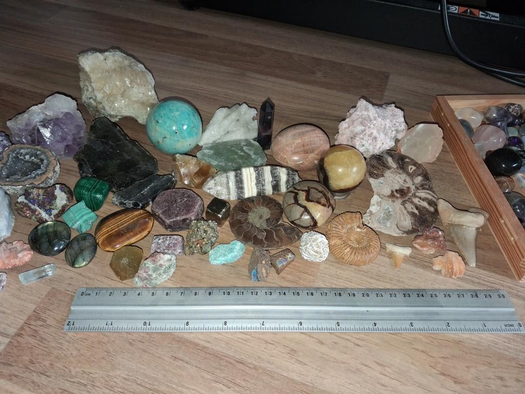 Mineralen en edelstenen verzameling, Verzamelen, Mineralen en Fossielen, Ophalen