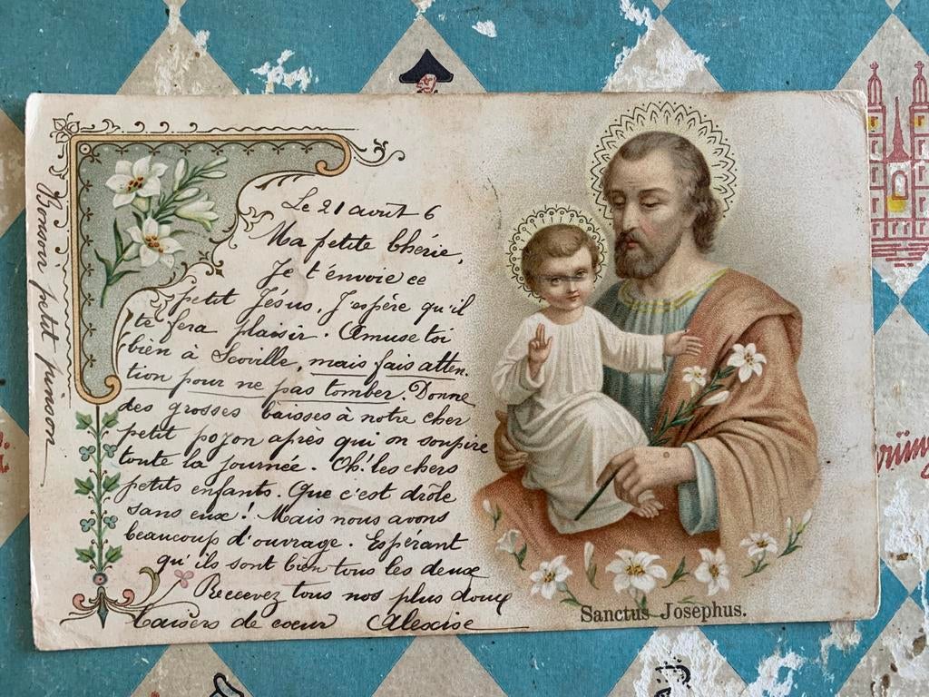 21-4-1906 Sanctus Josephus (FR), Ophalen of Verzenden, Voor 1920, Gelopen, Overige thema's