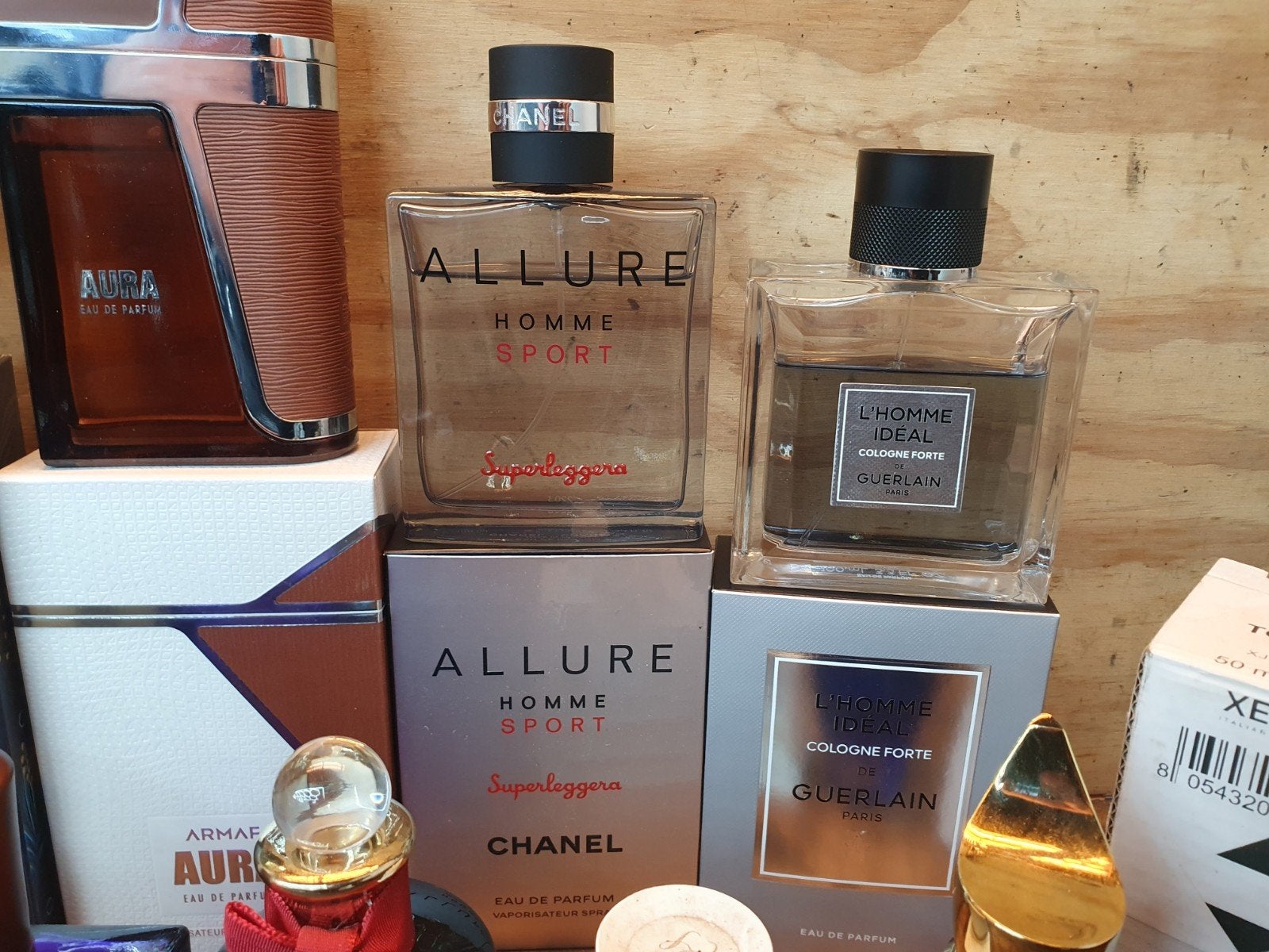 Chanel Allure Sport Superleggera & Guerlain L'Homme Idé, Ophalen of Verzenden, Zo goed als nieuw