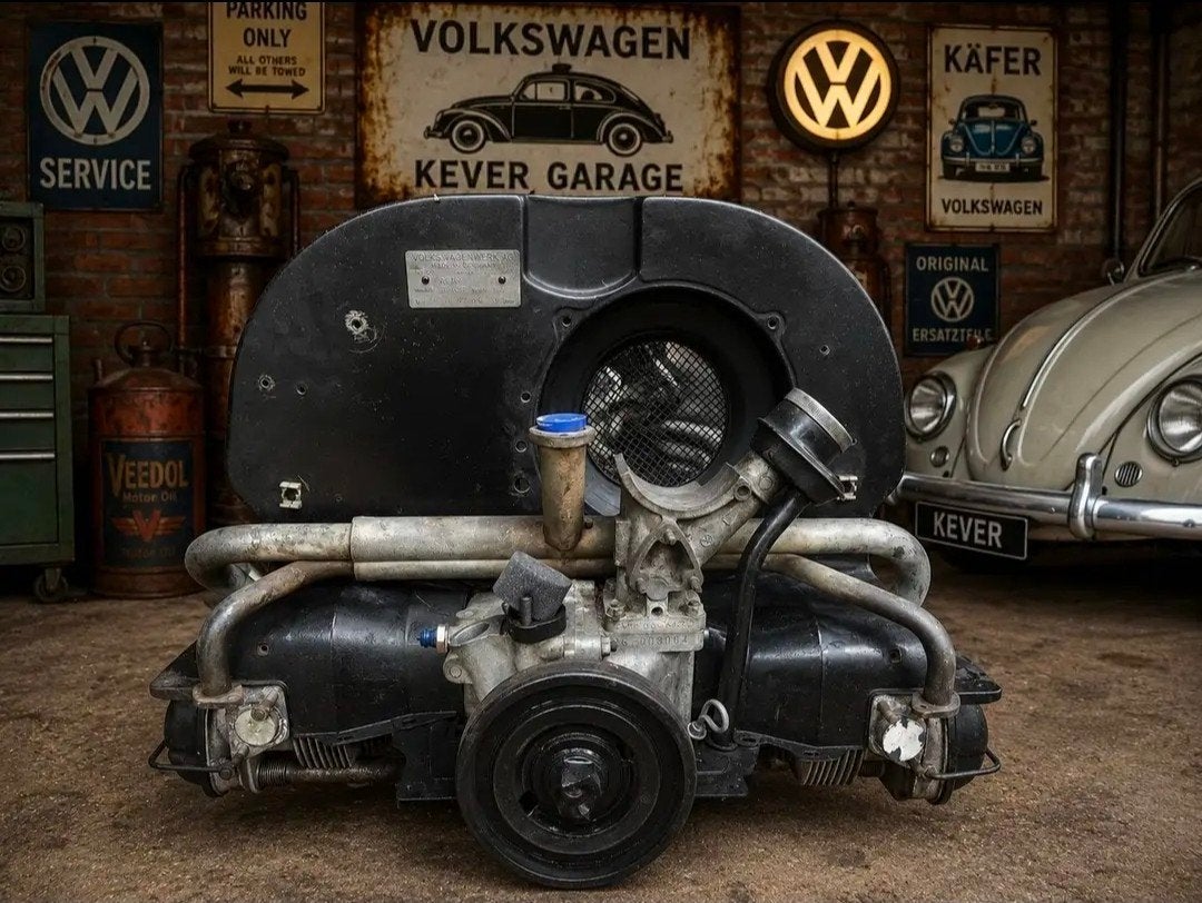 Kever Motor  1500cc 52 orginele draaiuren met garantie!, Ophalen of Verzenden, Gereviseerd, Volkswagen
