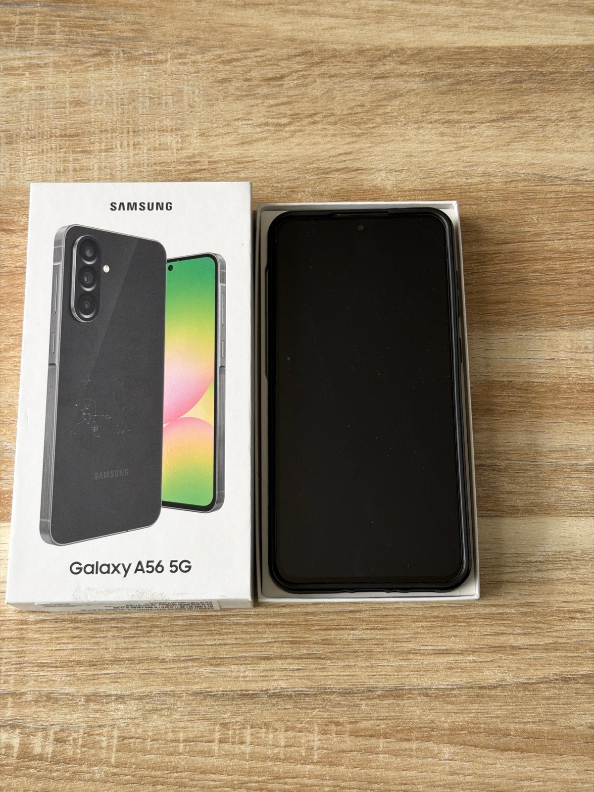 Samsung Galaxy A56 5G - Nieuwstaat met accessoires, Zwart, Touchscreen, Ophalen of Verzenden, Zo goed als nieuw