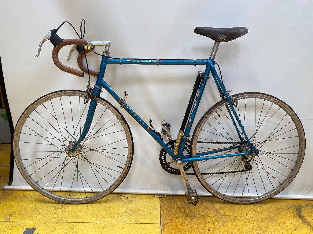 Gazelle Champion Mondial 1978 Reynolds 531, Ophalen, Jaren '60 of nieuwer, Velgrem, 59 cm of meer