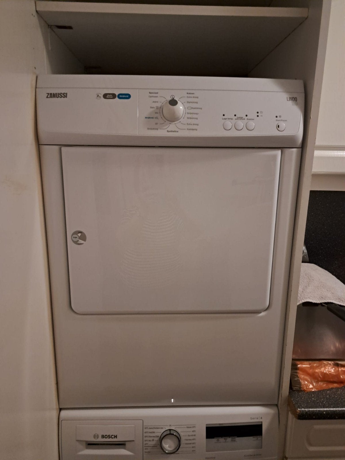 zanussi, Ophalen