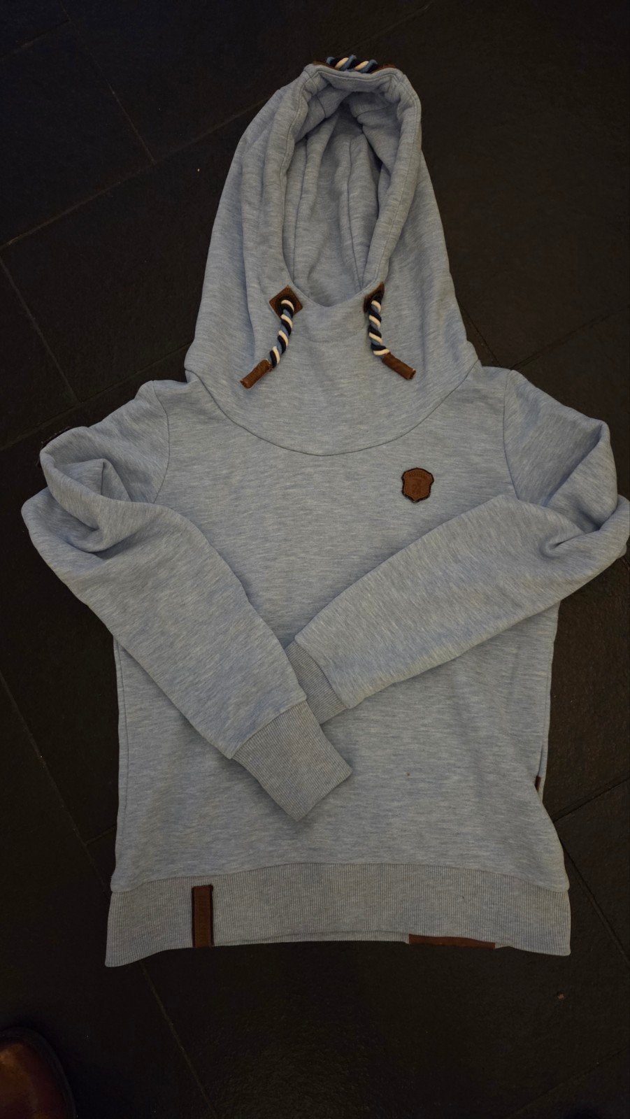 Naketano hoodie lichtblauw - Maat M, Maat 38/40 (M), Blauw, Ophalen of Verzenden, Zo goed als nieuw