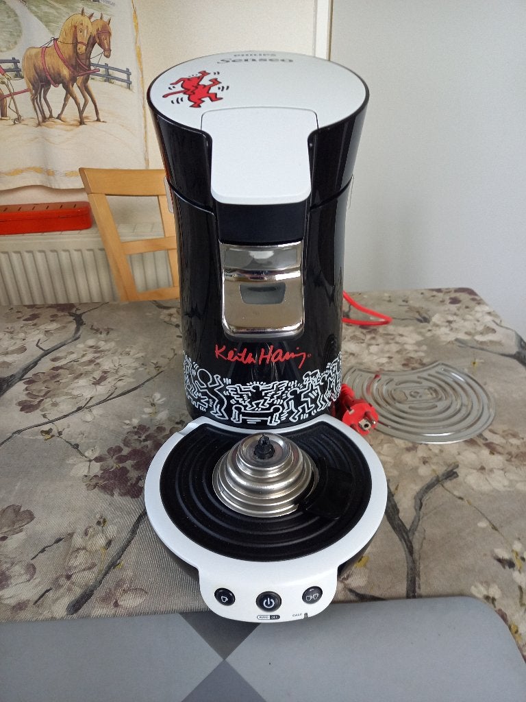 Keith Haring Senseo, Ophalen, Koffiemachine, Zo goed als nieuw, 4 tot 10 kopjes