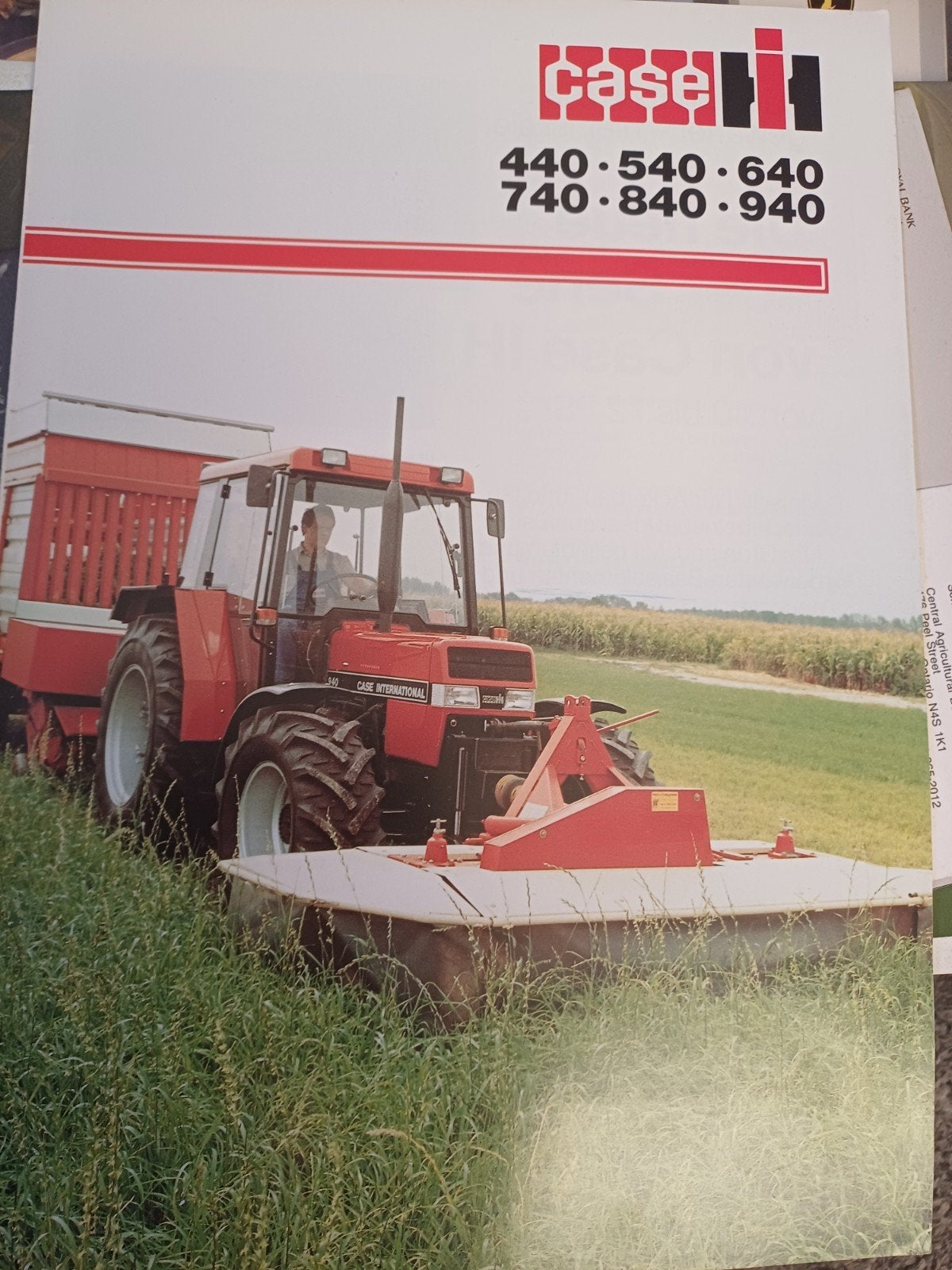 aangeboden  Case ih  trekker  folder, Ophalen of Verzenden, Zo goed als nieuw