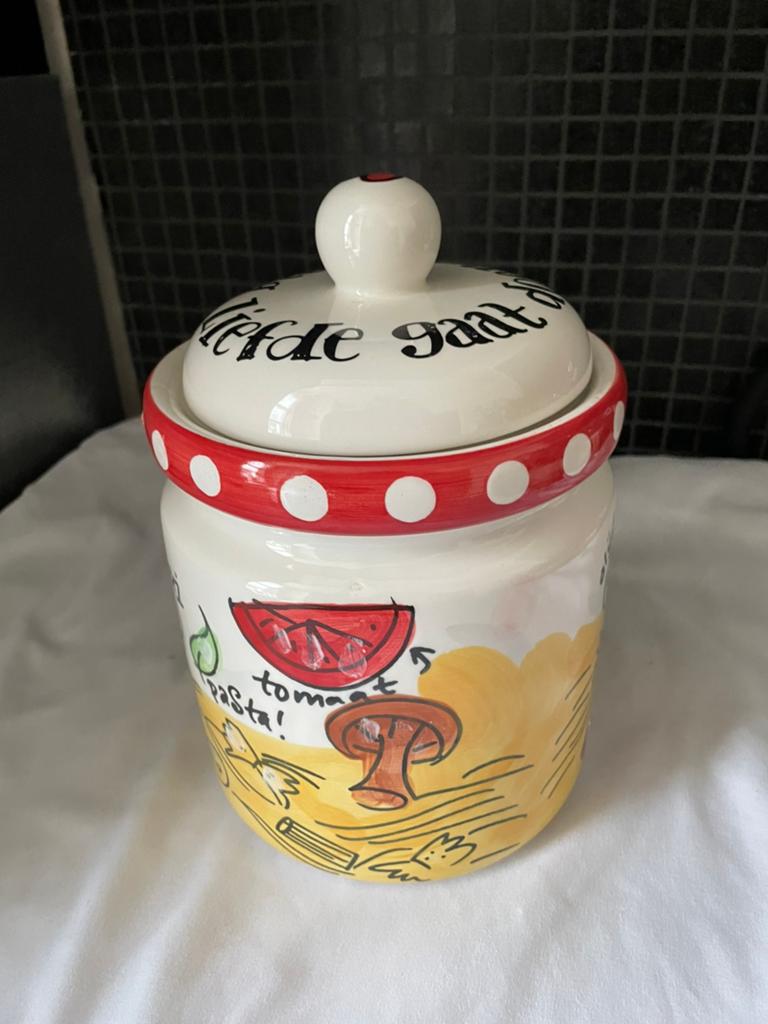 Blond amsterdam pasta voorraadpot, Ophalen of Verzenden, Zo goed als nieuw