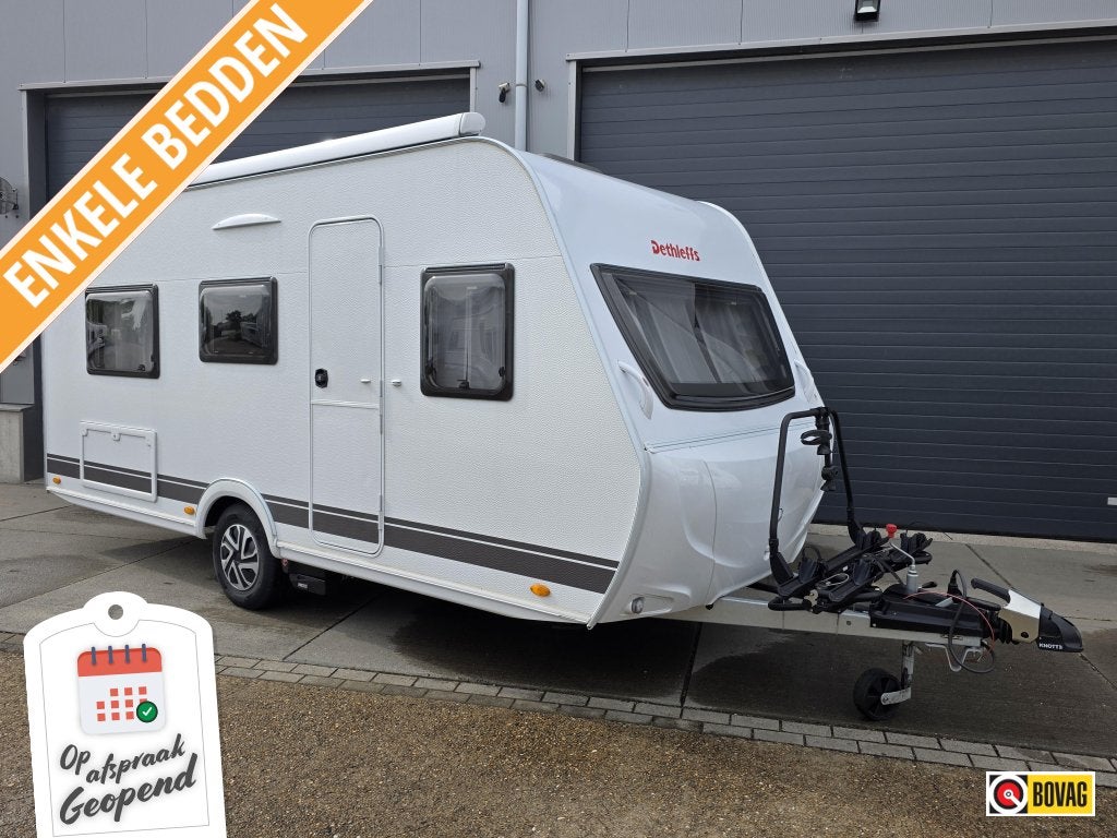 Dethleffs C'Joy 460 LE incl Bovag beurt/garantie, Standaardzit, Schokbreker, Bedrijf, Dethleffs