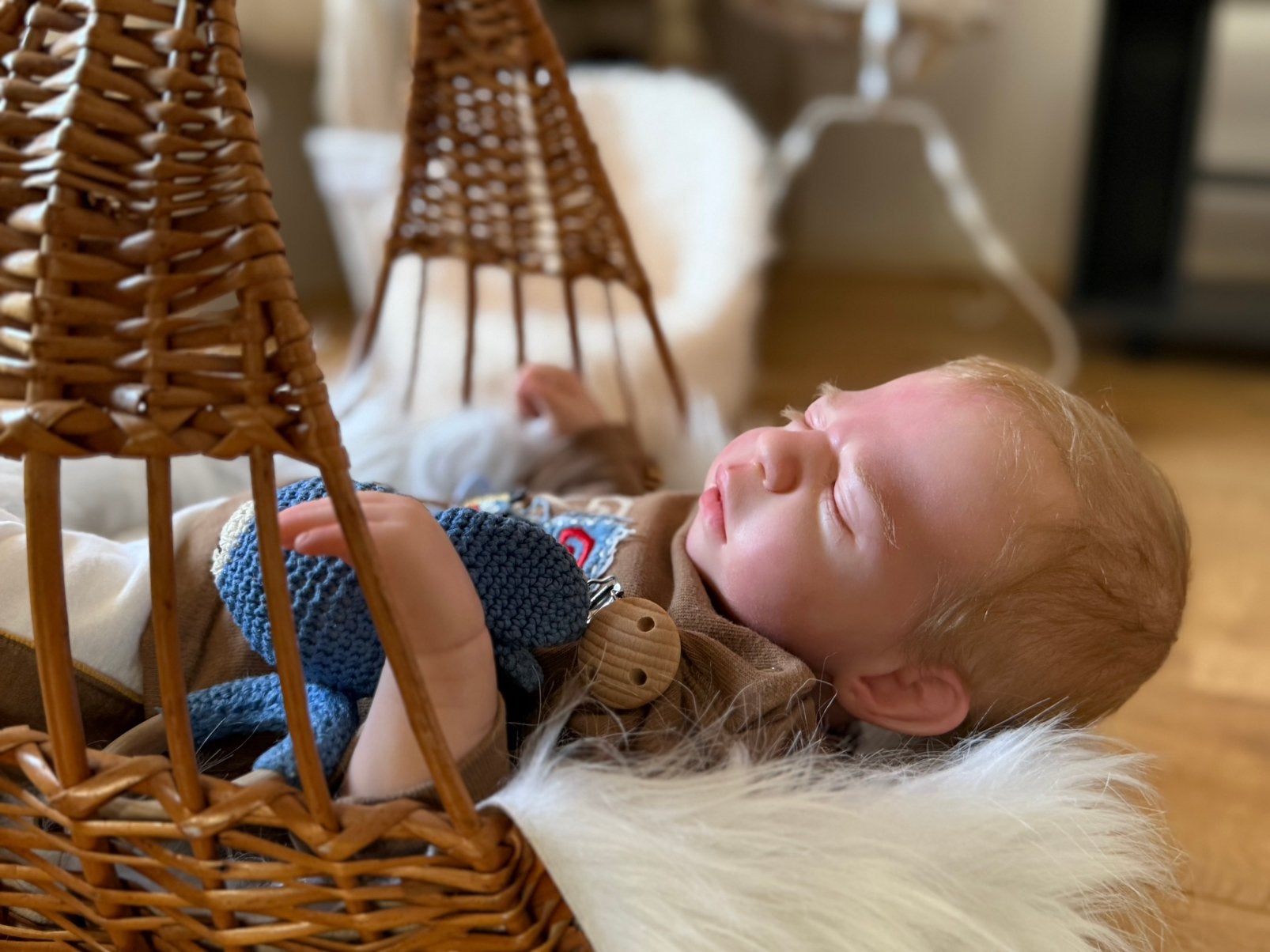 Reborn te koop met ademhaling, Ophalen of Verzenden, Nieuw, Babypop