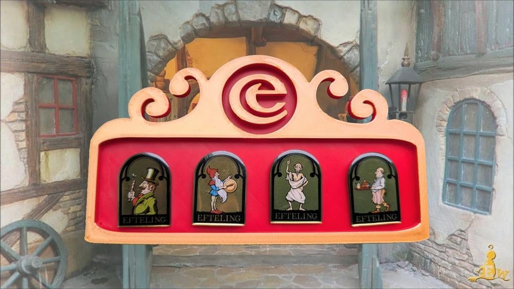 Efteling Smidje Pinhouder, Verzamelen, Efteling, Ophalen