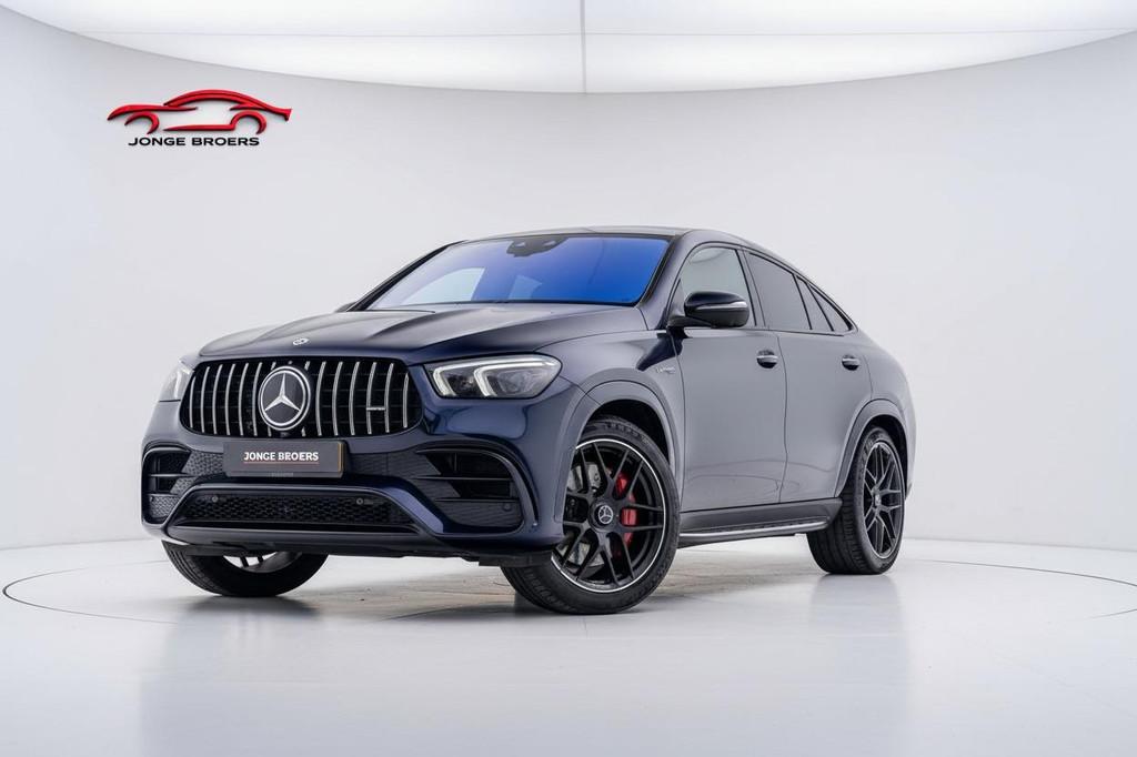 Mercedes-Benz GLE AMG 63 S 4MATIC+|Pano|Carbon|Burmester, Auto's, Automaat, Gebruikt, Blauw, GLE