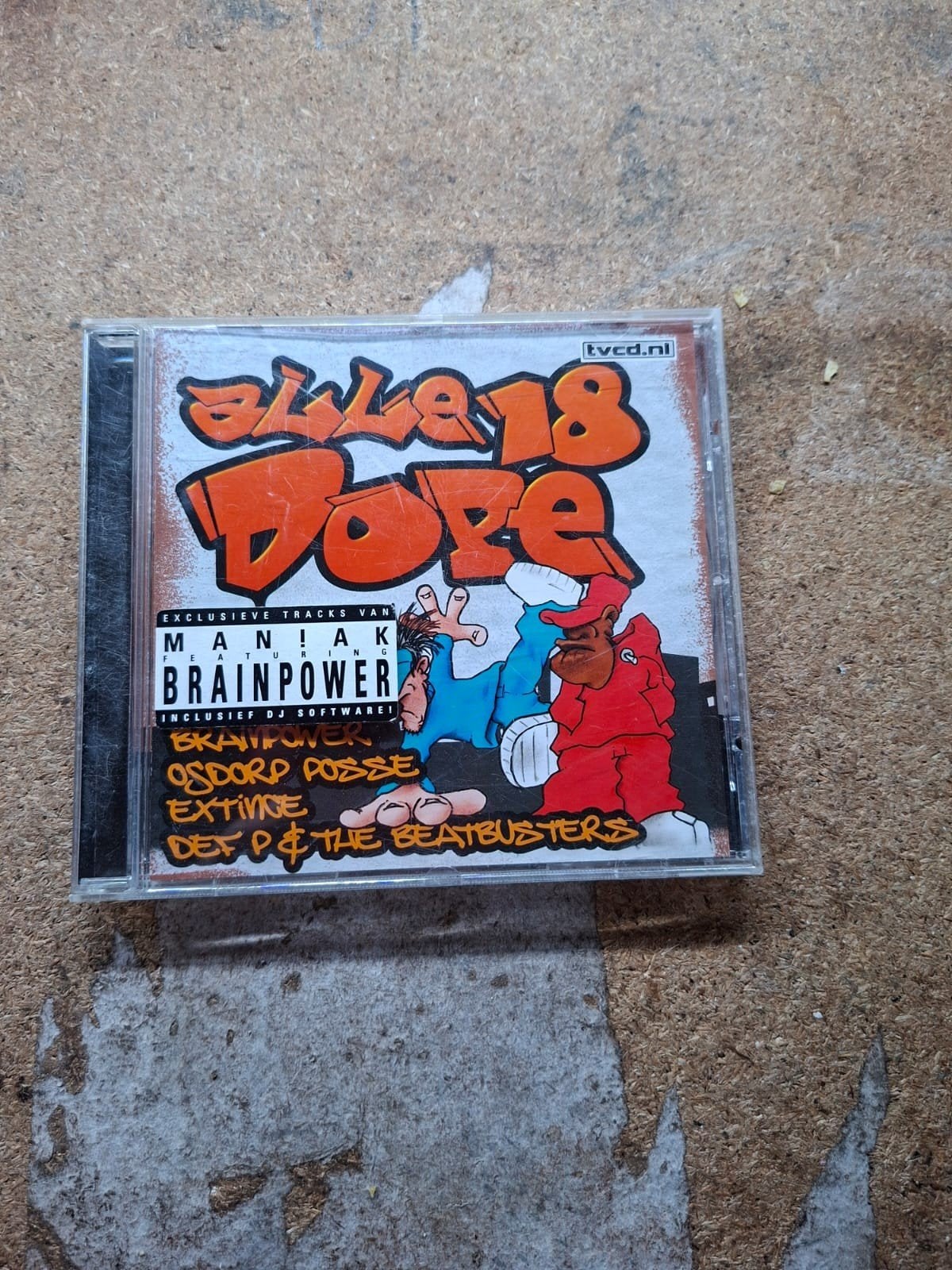 Alle 18 Dope CD met Brainpower, Osdorp Posse, Extince, Cd's en Dvd's, Cd's | Hiphop en Rap, Ophalen of Verzenden, Gebruikt, Verzamelalbum