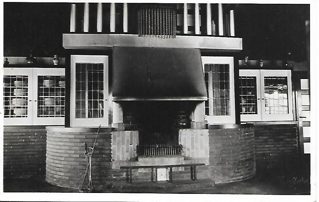 Noordlaren- -Haard, Natuurvriendenhuis., Verzenden, 1940 tot 1960, Gelopen, Groningen