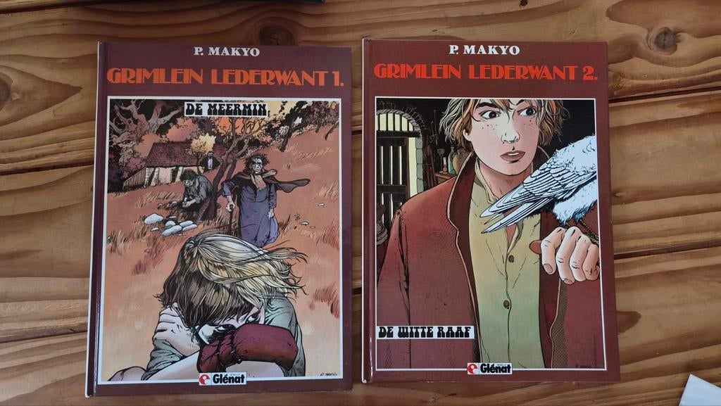 Grimlein Lederwant 1 & 2 - P. Makyo, Ophalen of Verzenden