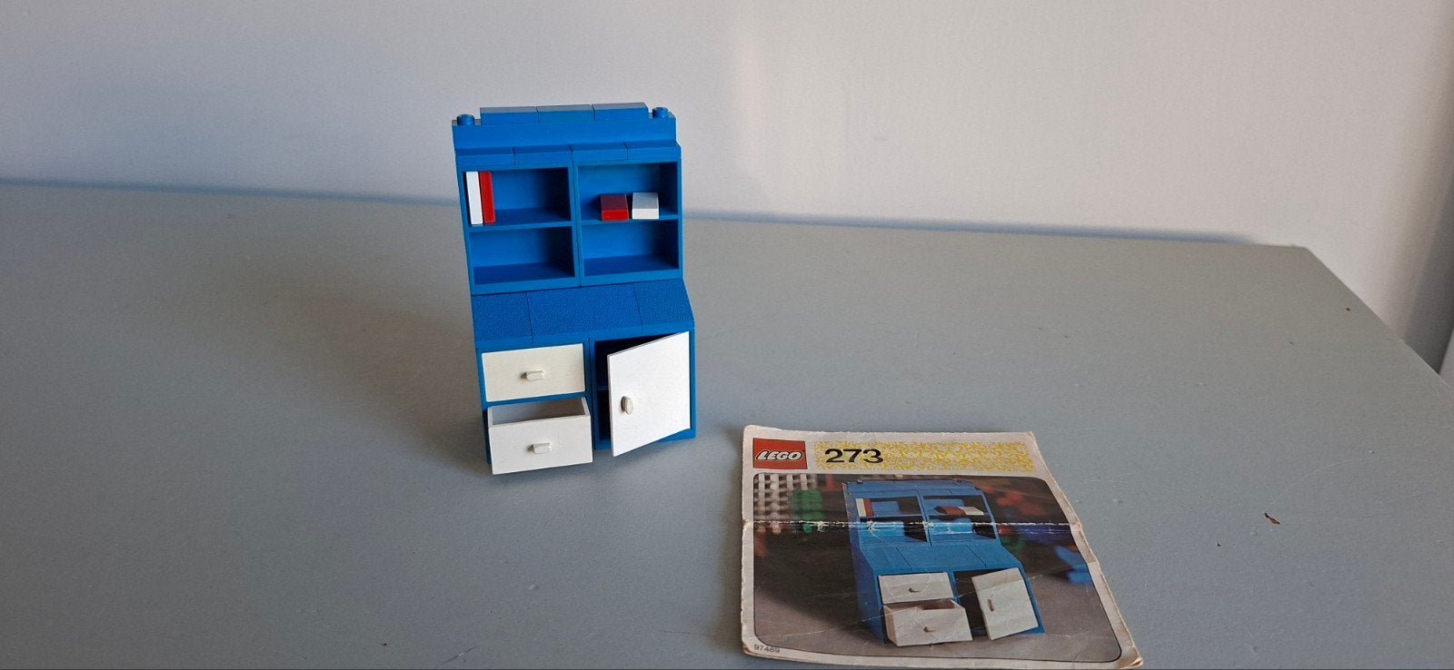 Lego Homemaker set 273 boekenkast, Kinderen en Baby's, Speelgoed | Duplo en Lego, Gebruikt, Overige thema's, Lego, Compleet