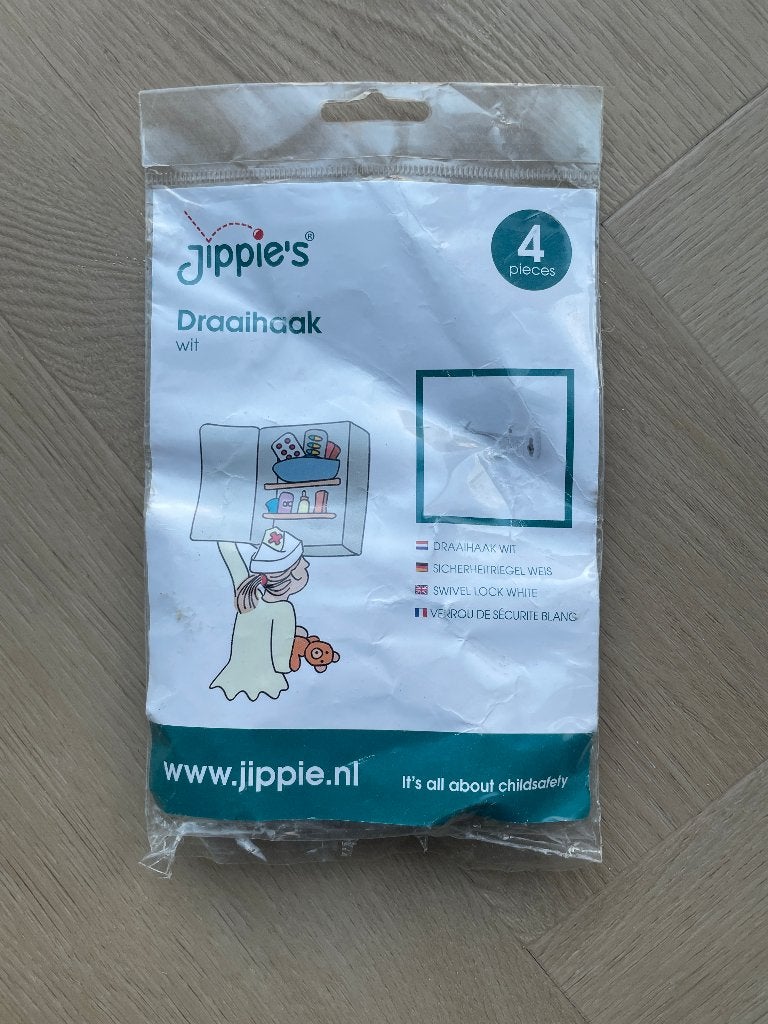 nieuw jippie's draaihaak kastjes veilig dicht, Ophalen of Verzenden, Nieuw