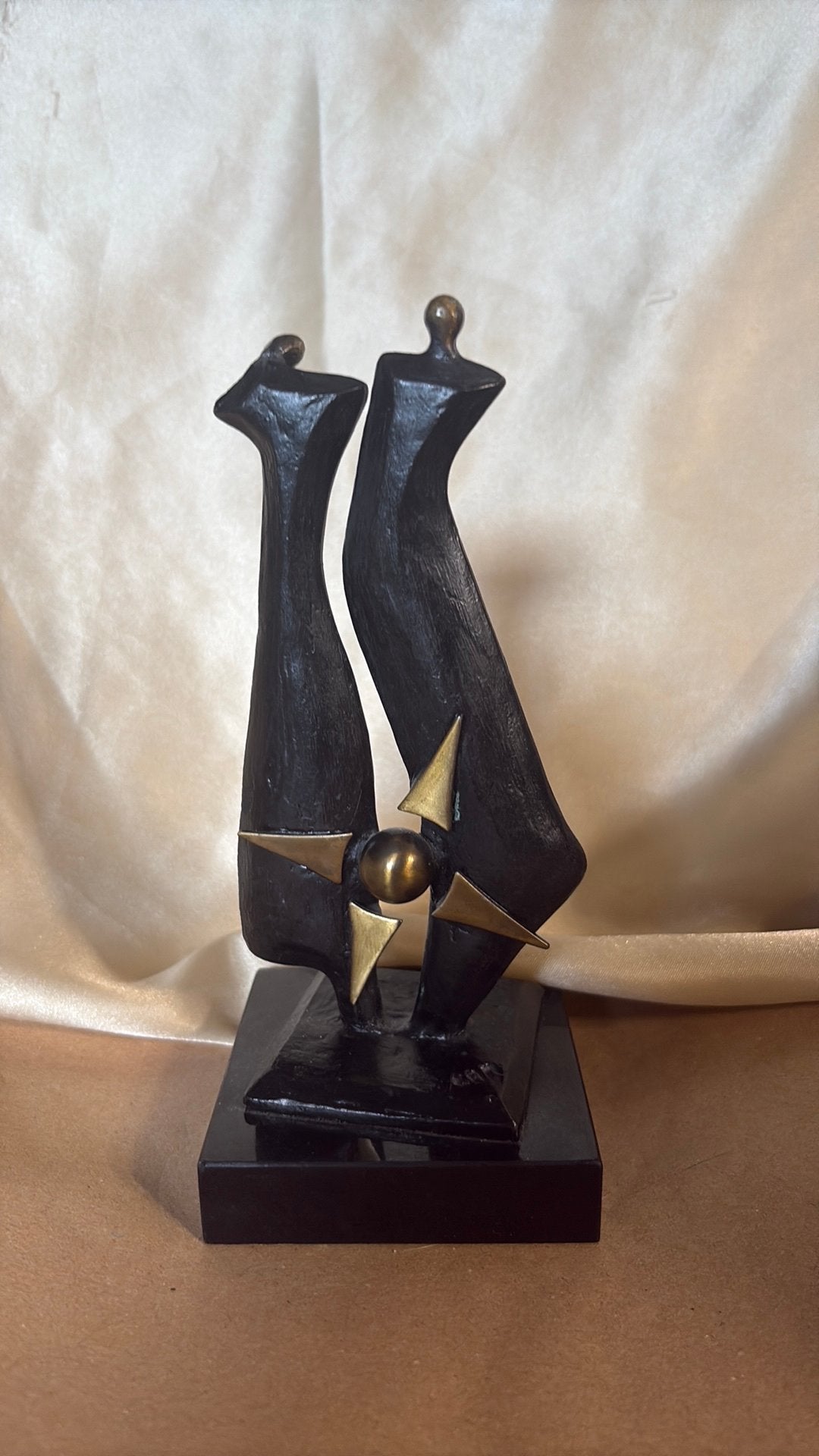 Sculptuur Corry Ammerlaan, Overige onderwerpen, Minder dan 20 cm, Ophalen of Verzenden, Zwart