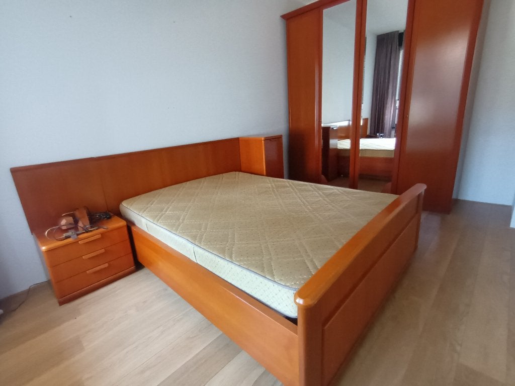 Slaapkamer ameublement van Kersenhout, Ophalen, Gebruikt, Tweepersoons