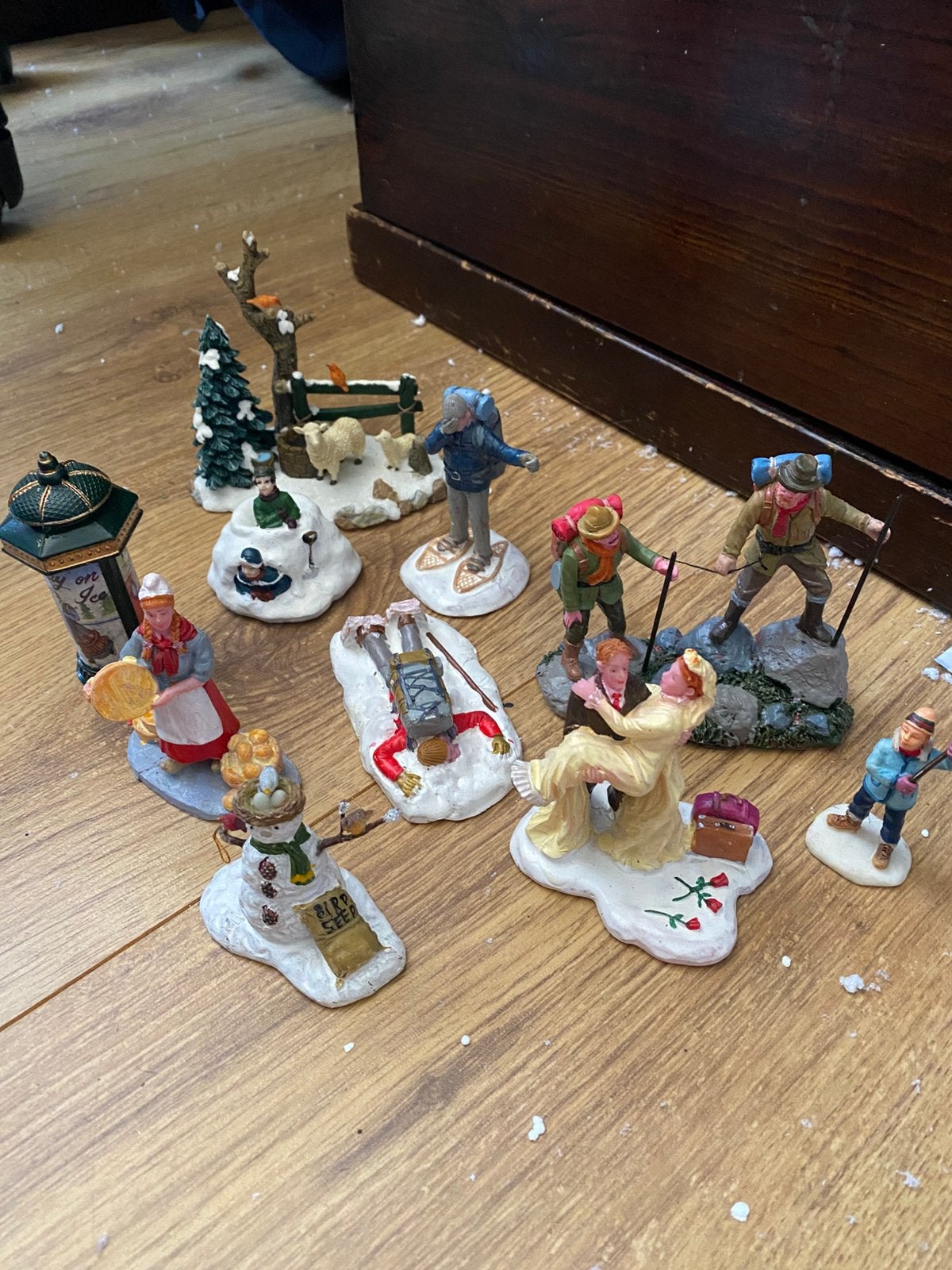 Set poppetjes, Ophalen of Verzenden, Gebruikt