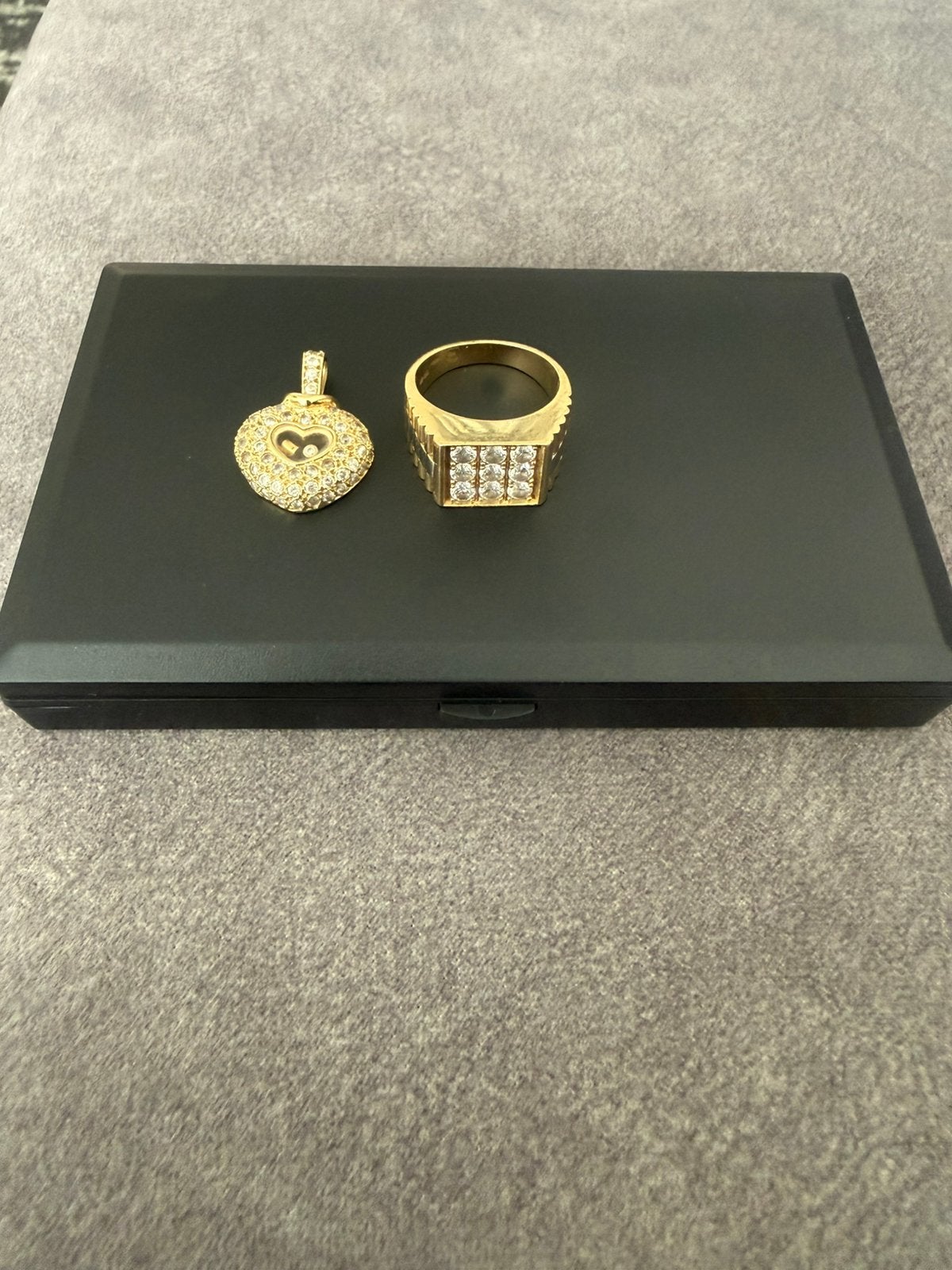 ring en hanger 14k goud, Sieraden, Tassen en Uiterlijk, Ringen, 19 tot 20, Heer, Ophalen of Verzenden, Zo goed als nieuw