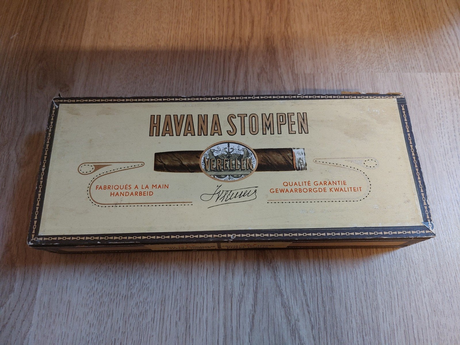 Havana stompen sigarendoos (leeg), Ophalen of Verzenden