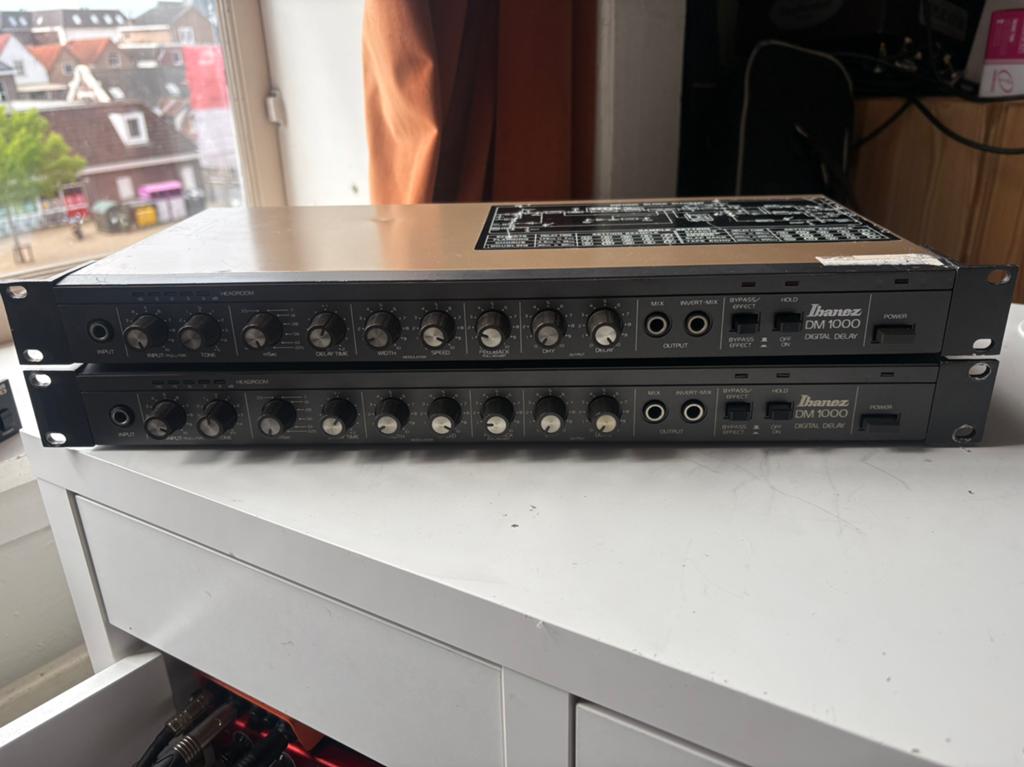 Ibanez DM1000 8bit digital rack delay 1 beschikbaar, Muziek en Instrumenten, Effecten, Ophalen of Verzenden, Gebruikt, Delay of Echo