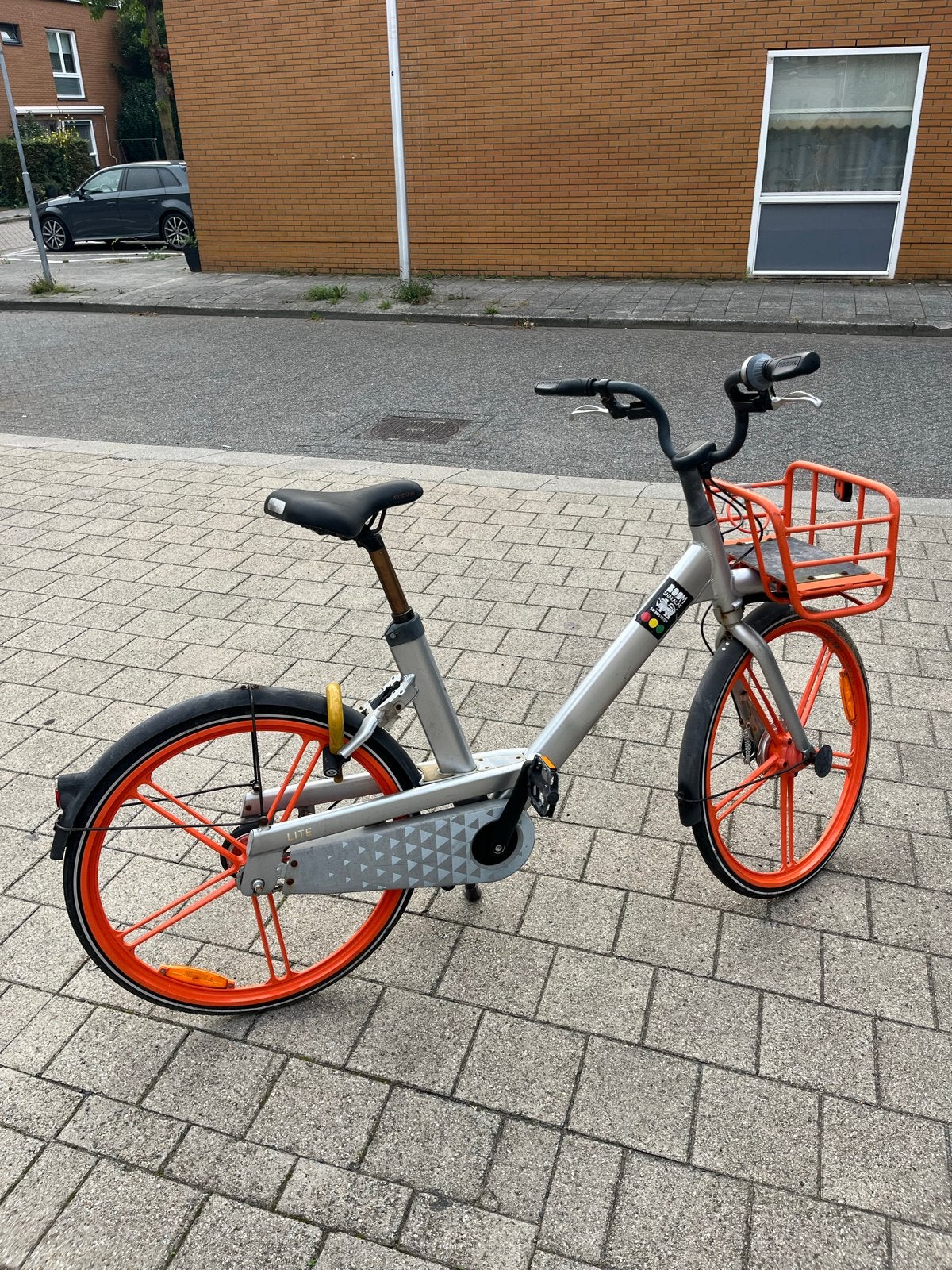 Robuuste Stadsfiets met Onverwoestbare Banden, Fietsen en Brommers, Ophalen of Verzenden, Gebruikt, Overige merken