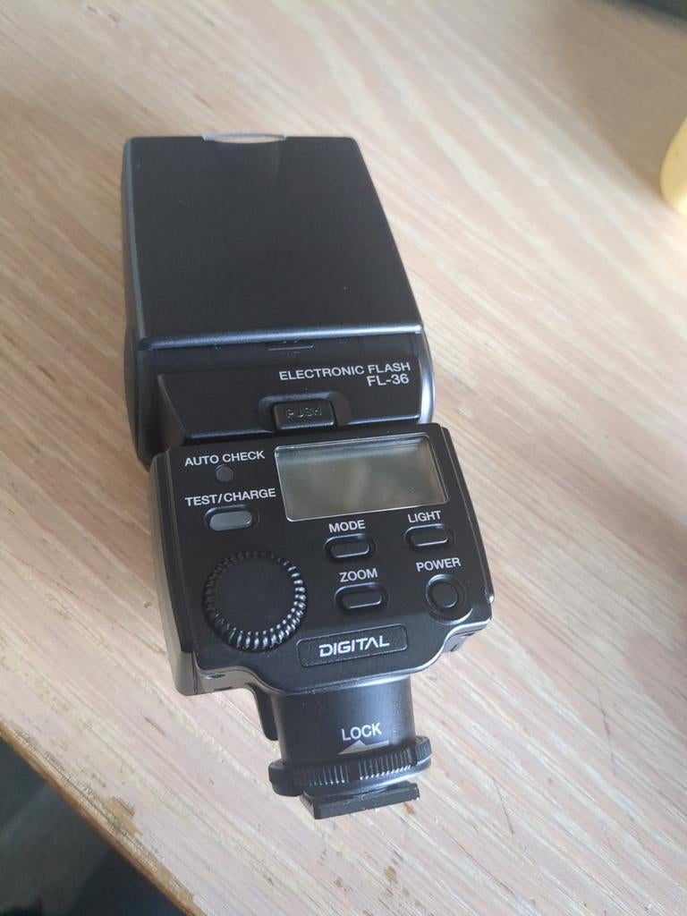 Olympus FL-36 Elektronische Flitser - Zo goed als nieuw, Audio, Tv en Foto, Fotografie | Flitsers, Zo goed als nieuw, Olympus