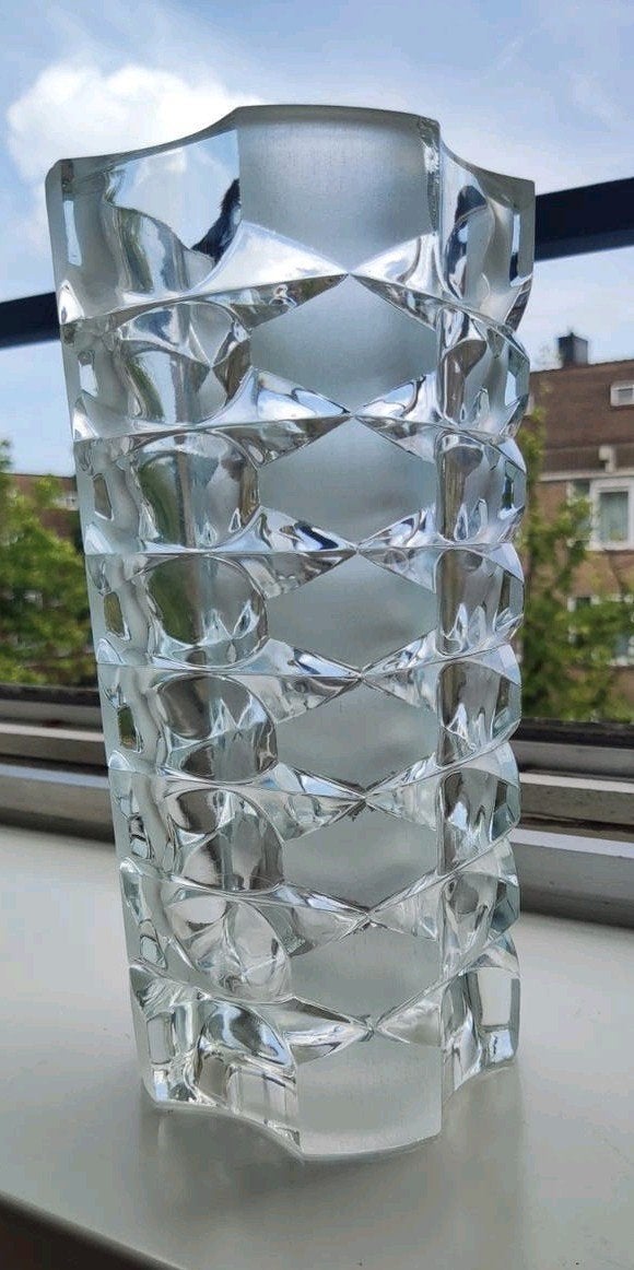 vintage glazen vaas Luminarc - J.G. Durand, Ophalen of Verzenden