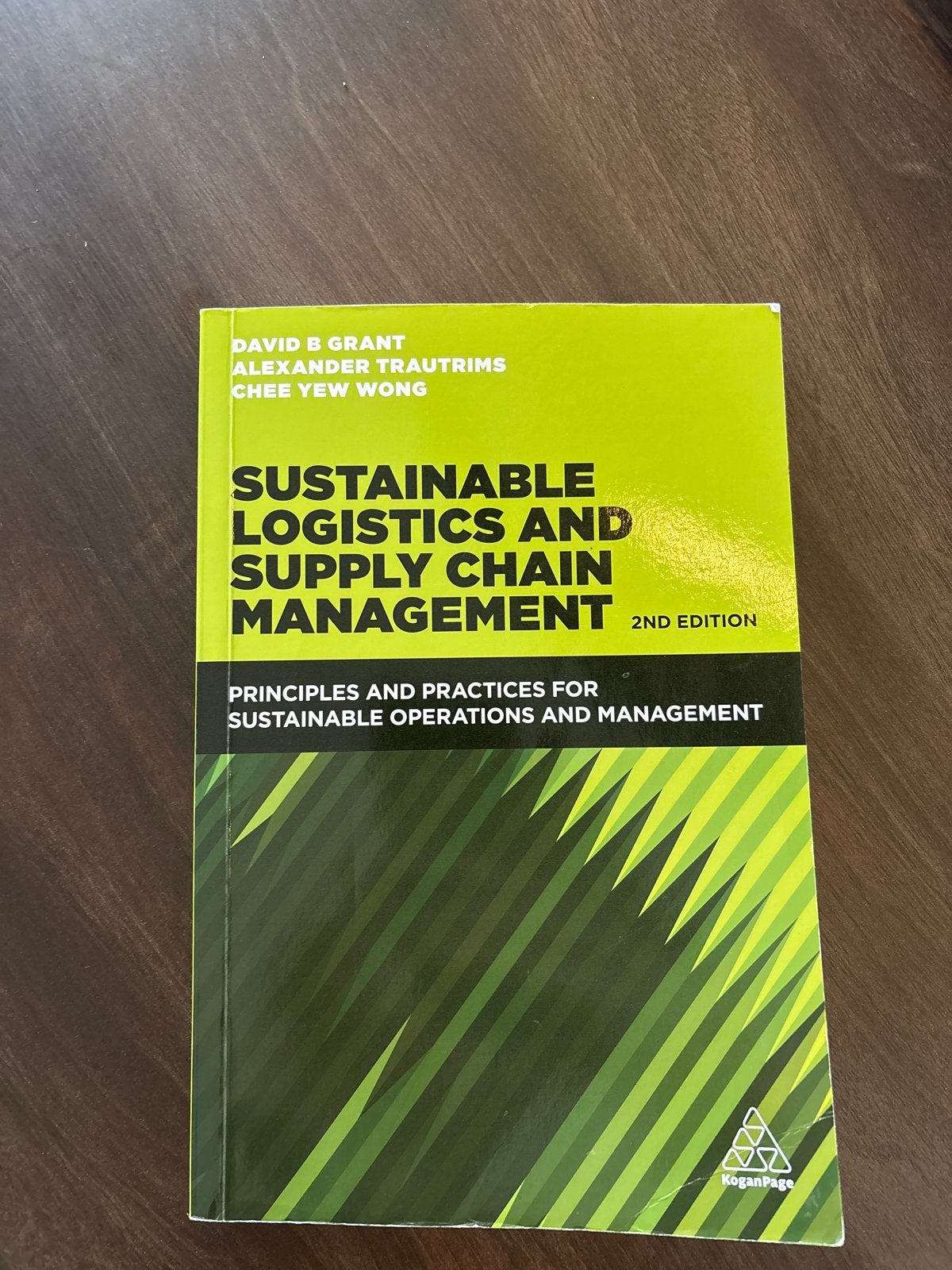Sustainable Logistics and Supply Chain Management 2nd Ed., Ophalen of Verzenden, Gamma, Zo goed als nieuw, HBO