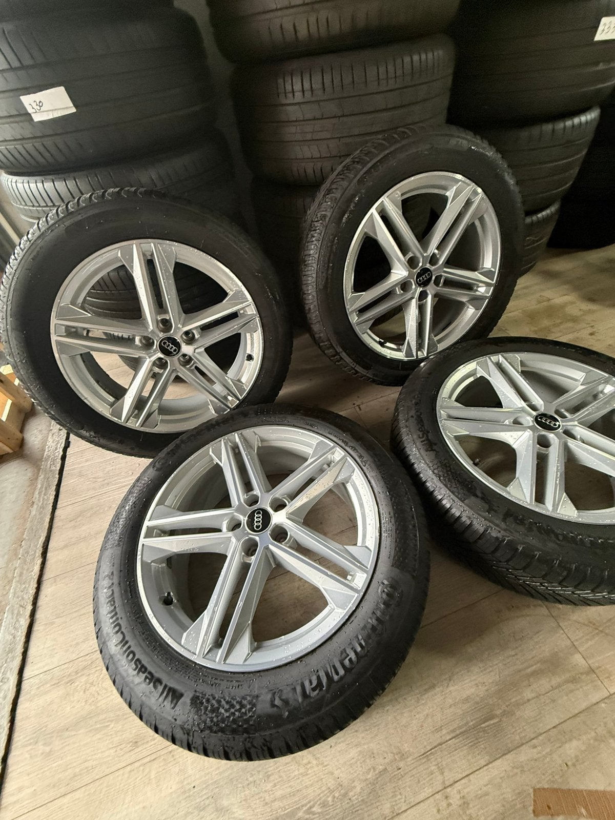 Origineel audi q5/Sq5 velgen/all season/bi-colour, Auto-onderdelen, Banden en Velgen, 19 inch, Audi, ----, Banden en Velgen