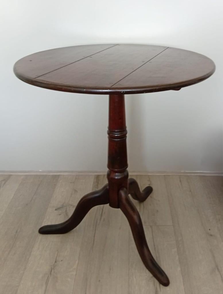 Bijzettafel / Wijntafel, Huis en Inrichting, Ophalen, Minder dan 55 cm, Klassiek, Rond