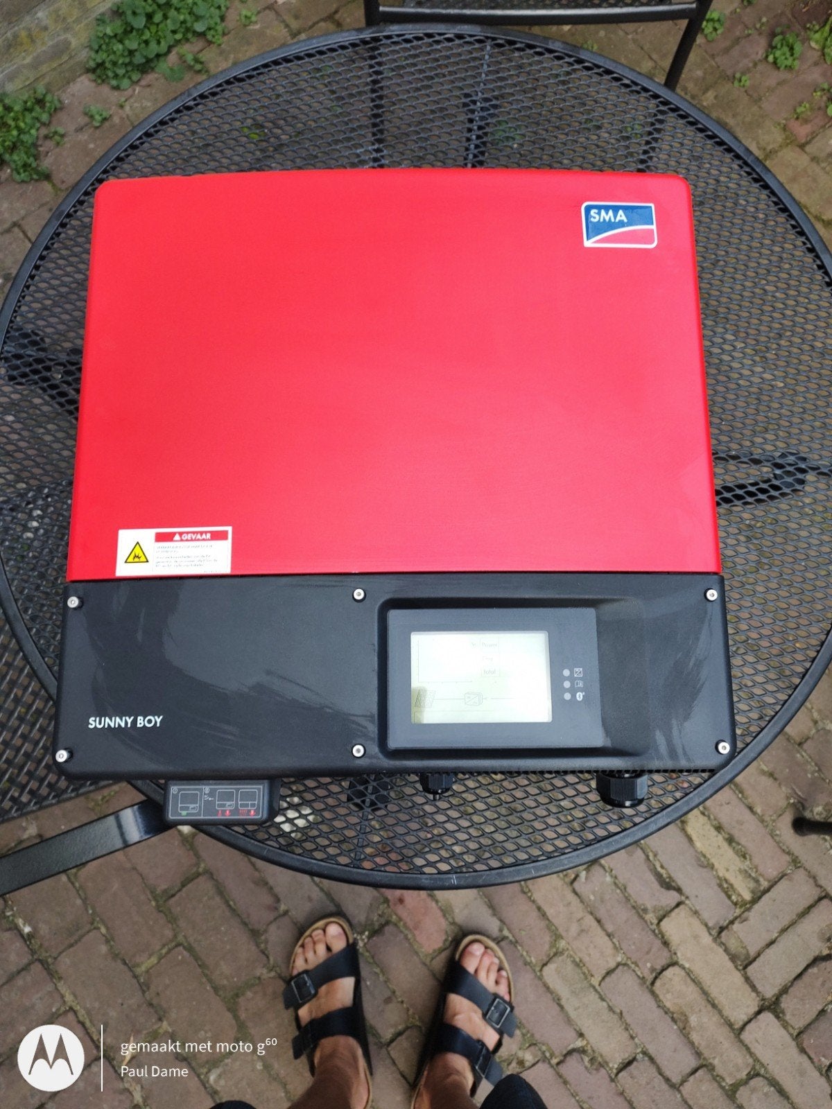 SMA Sunny Boy SB 2500TLST-21 Omvormer Zonnepanelen, Ophalen of Verzenden, Gebruikt, Compleet systeem, 200 wattpiek of meer
