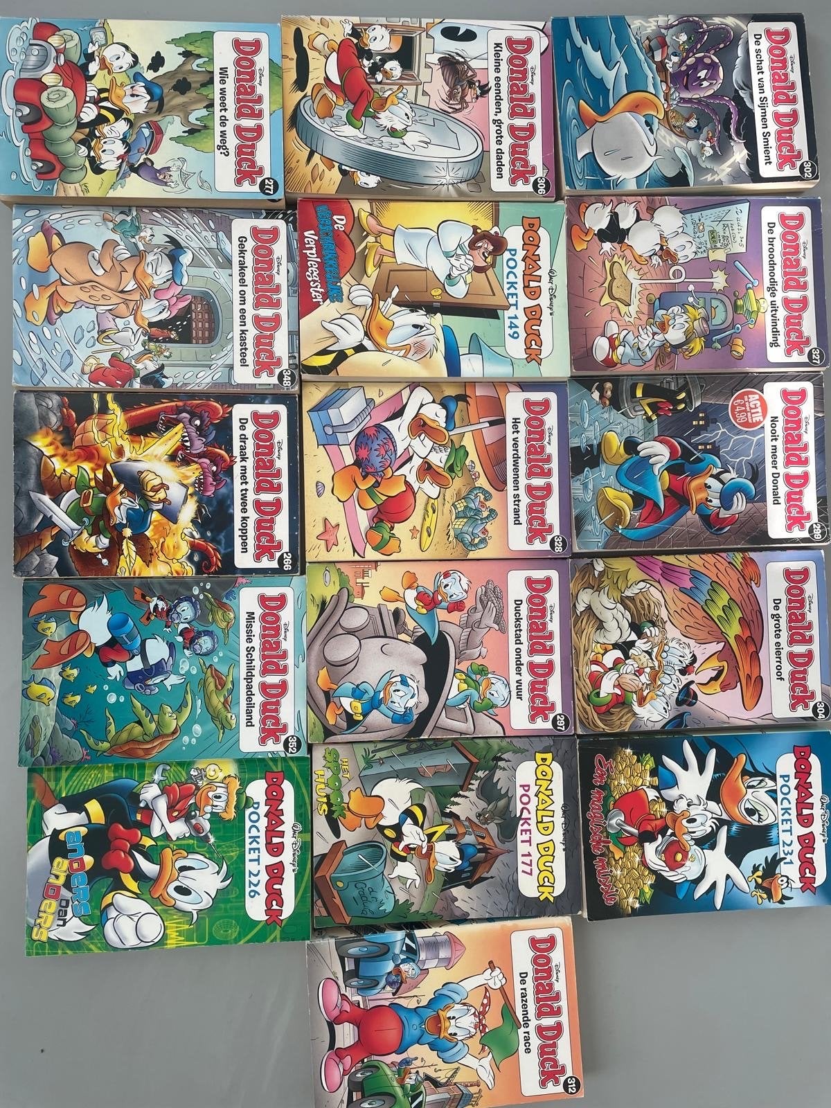 Donald Duck Pockets, Meerdere stripboeken, Ophalen of Verzenden, Gelezen