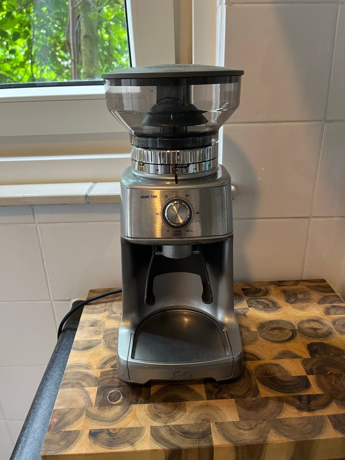 Solis BCG600 Silanz Koffiemolen, Gebruikt, Overige modellen, Verzenden, 10 kopjes of meer