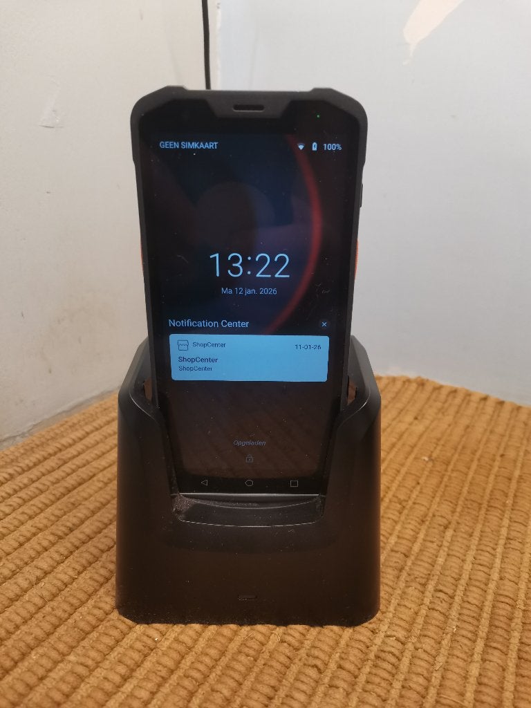 SUNMI L2S T 8910 scanner met dockingstation, Android, Ophalen of Verzenden, Zo goed als nieuw, Barcodescanner