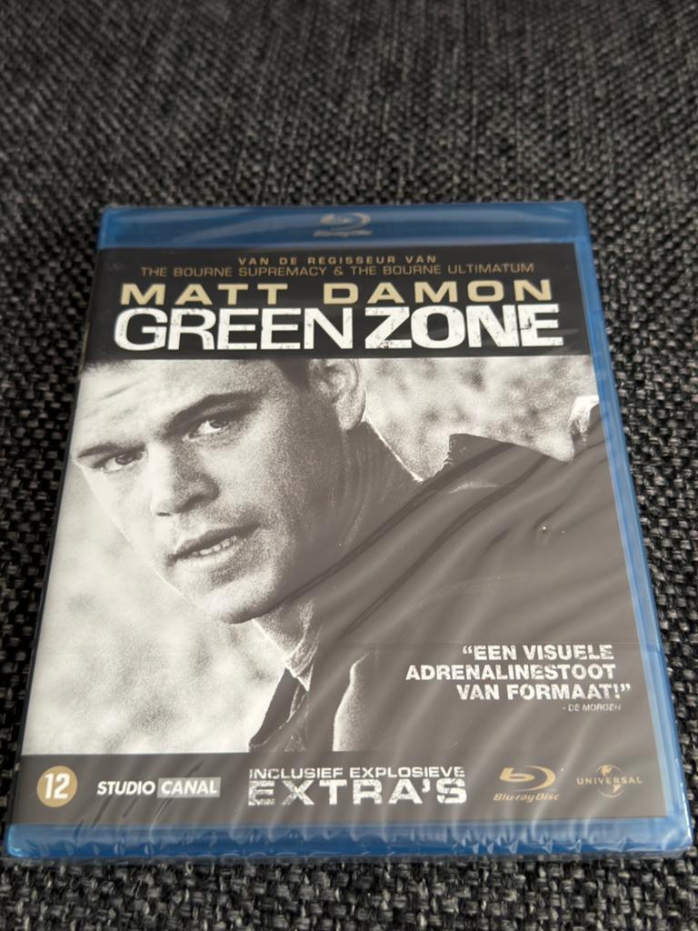 Matt Damon - Green Zone (Blu-ray), Cd's en Dvd's, Ophalen of Verzenden, Nieuw in verpakking, Actie