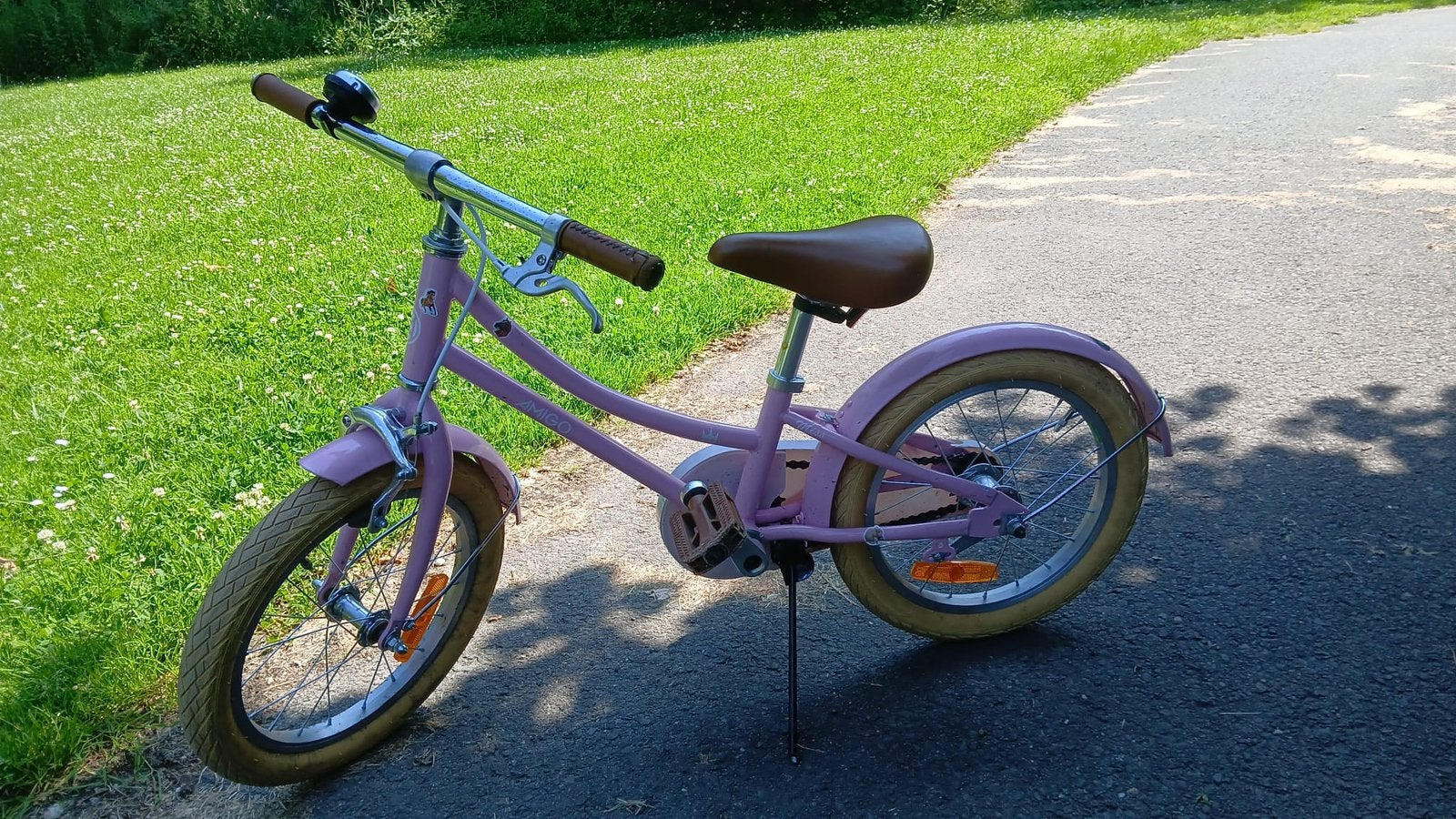 Meisjes fiets amigo 18inch, Ophalen, Zo goed als nieuw, 16 tot 20 inch