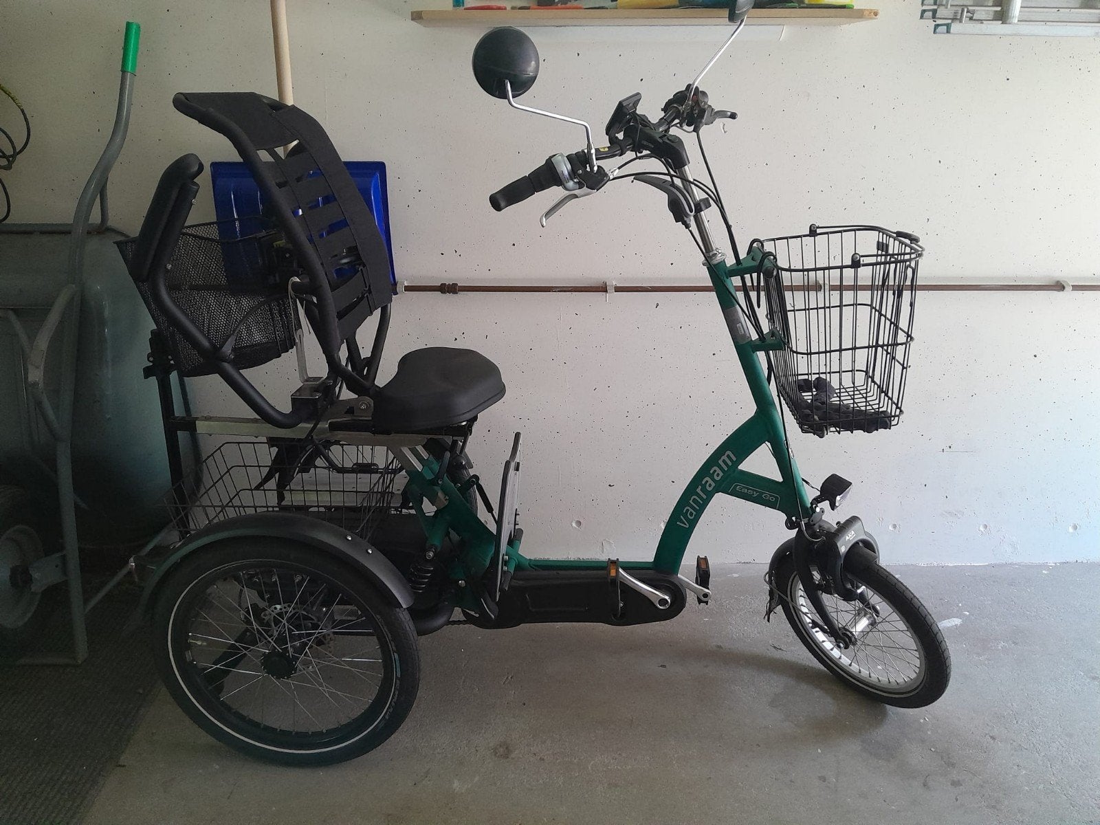 Raamfiets en tevens ook als scootmobiel, Fietsen en Brommers, Elektrische fietsen, Ophalen, Zo goed als nieuw, Overige merken
