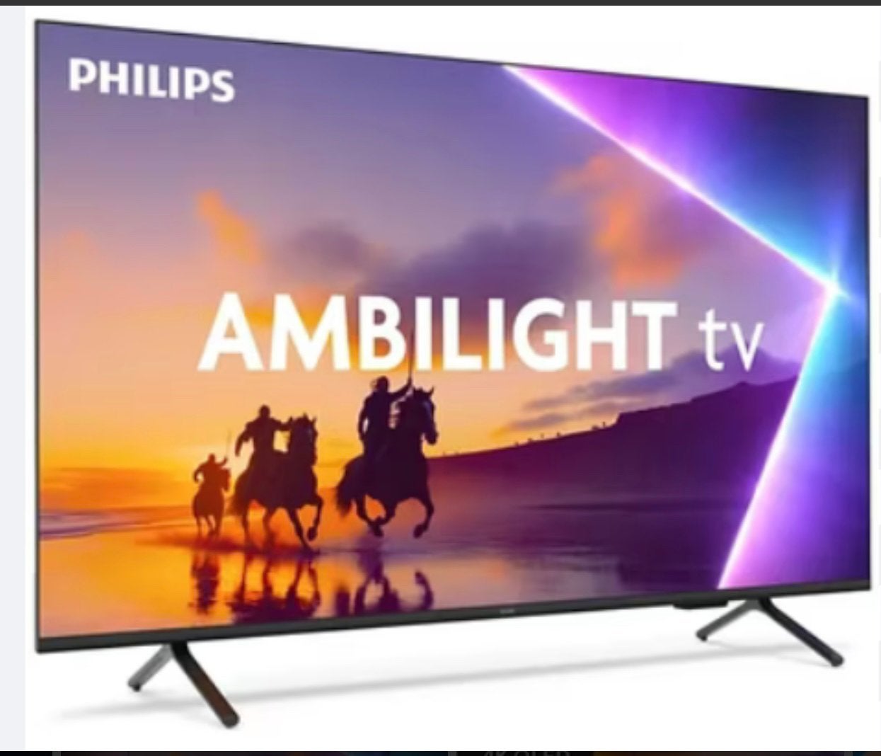 GLOEDNIEUW IN DOOS: Philips Ambilight 55" PQS8501 (4K QLED), Ophalen, Philips, 50 Hz, Nieuw