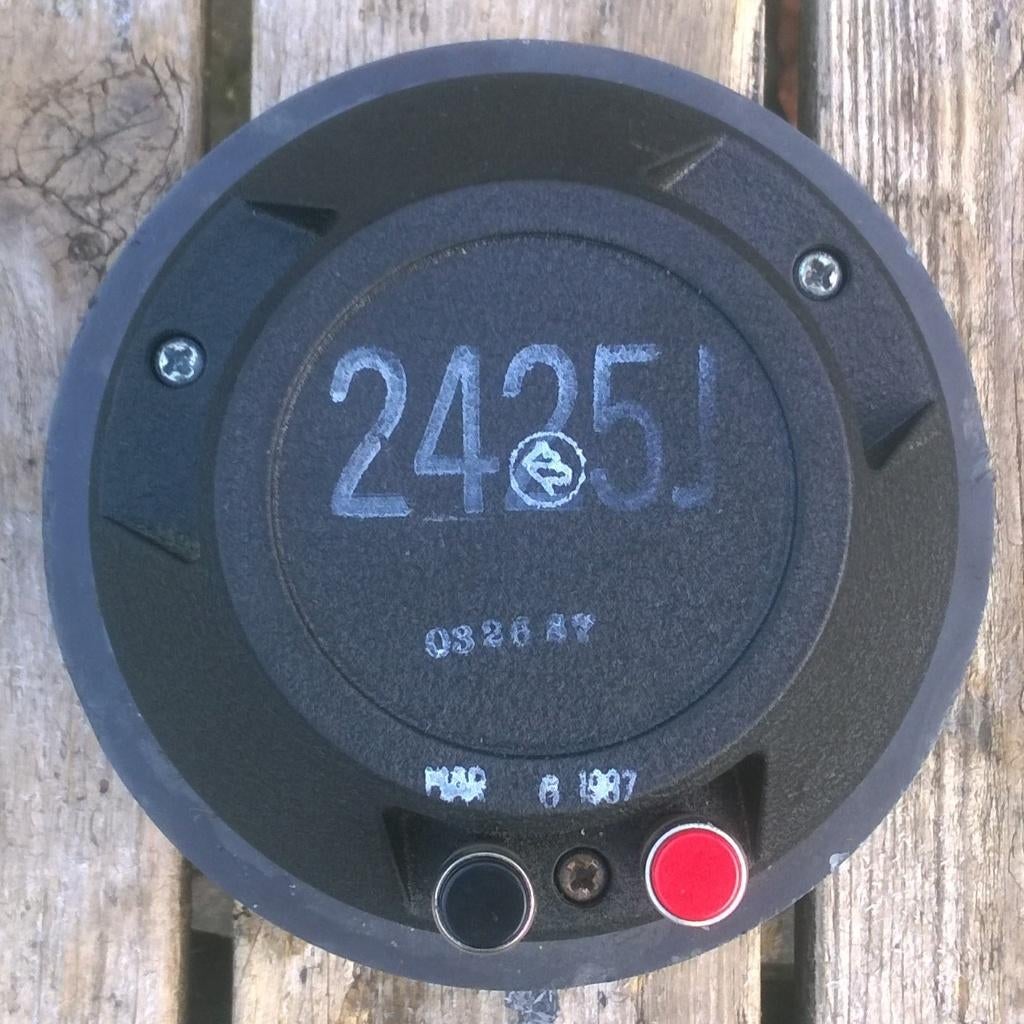 Tweeter JBL model 2425-J, 16 Ohm, Gebruikt, Overige typen, Ophalen of Verzenden, Nb