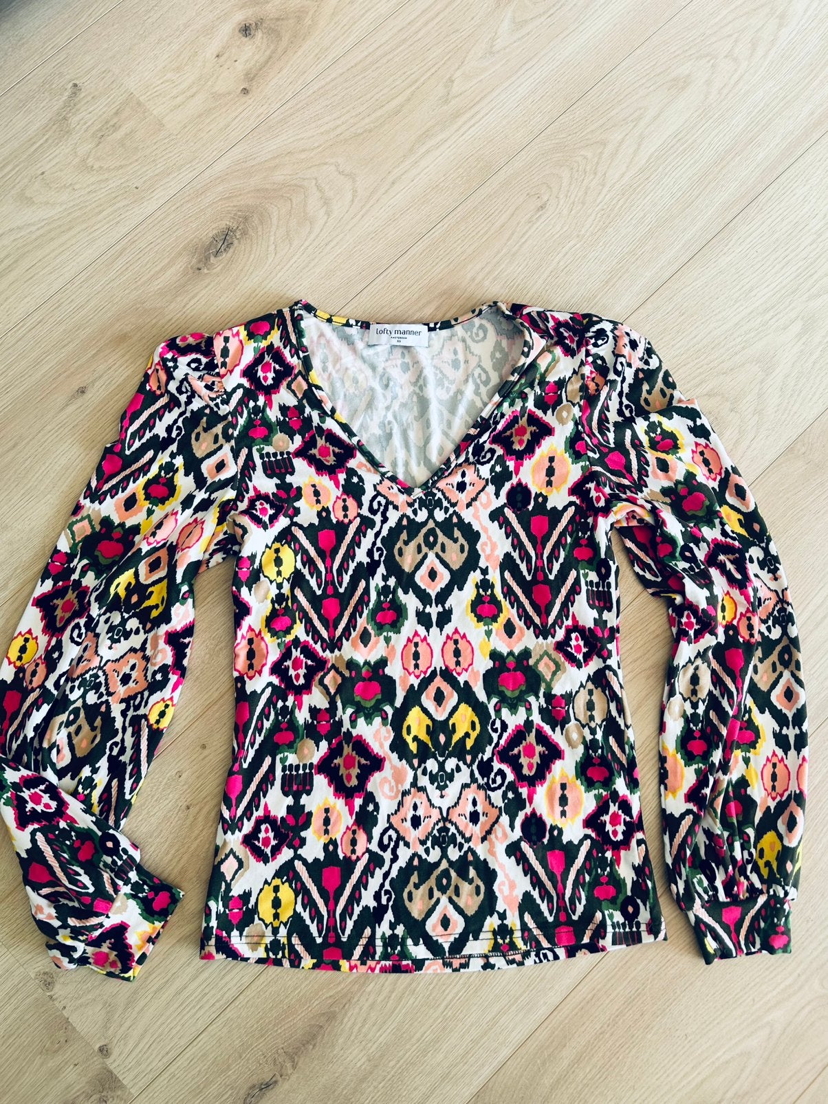 Lofty Manner top maat XS, Ophalen of Verzenden, Zo goed als nieuw, Maat 34 (XS) of kleiner, Korte mouw