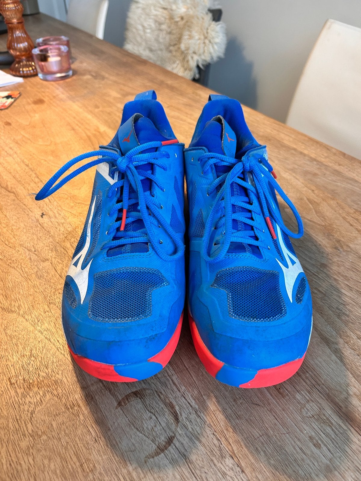 Mizuno Wave Panthera hickeyschoenen (veld), maat 45, Sport en Fitness, Ophalen of Verzenden, Zo goed als nieuw, Schoenen