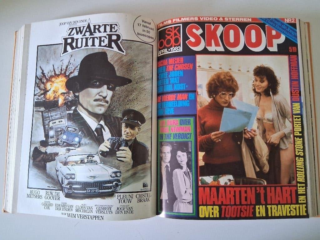 Skoop 1982 en 1983 Gebonden, Verzamelen, Ophalen of Verzenden, Gebruikt, Film, Overige typen