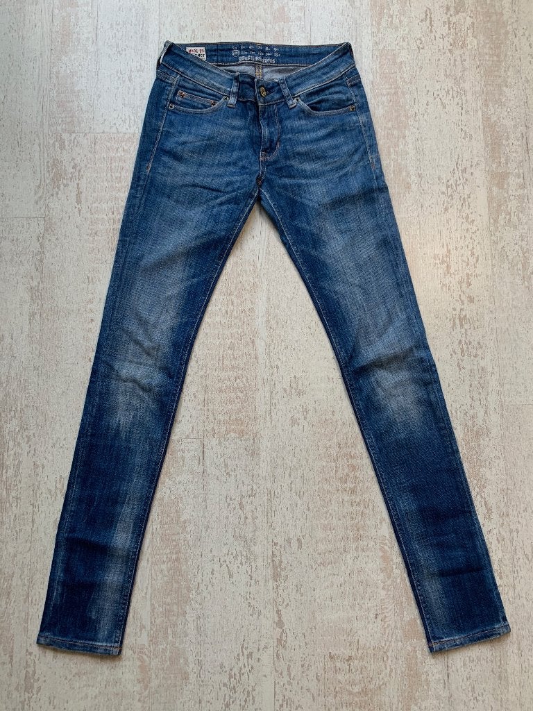 GSUS The Rosa Skinny Jeans - Blauw (XS 34), Blauw, Ophalen of Verzenden, W27 (confectie 34) of kleiner, GSUS