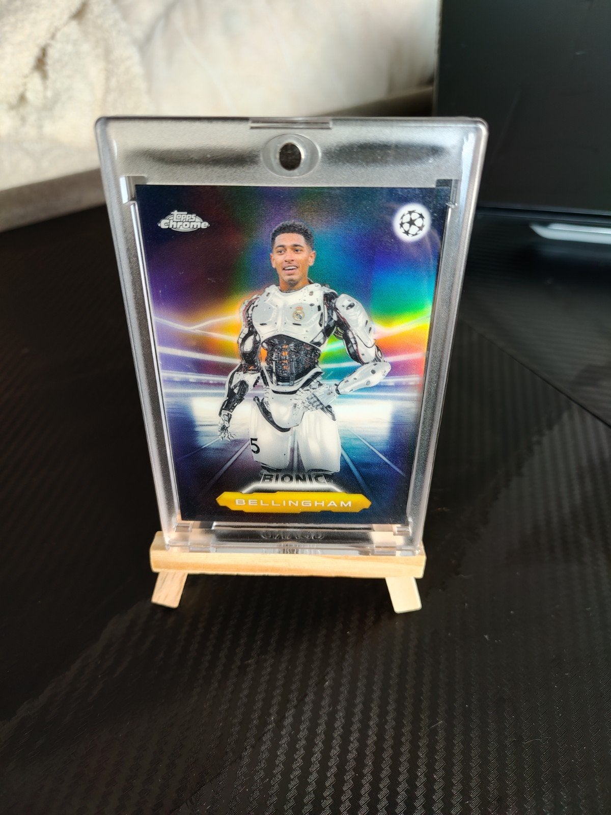 Jude Bellingham "Bionic" Topps Chrome UEFA Real Madrid, Verzenden, Nieuw, Buitenlandse clubs, Spelerskaart