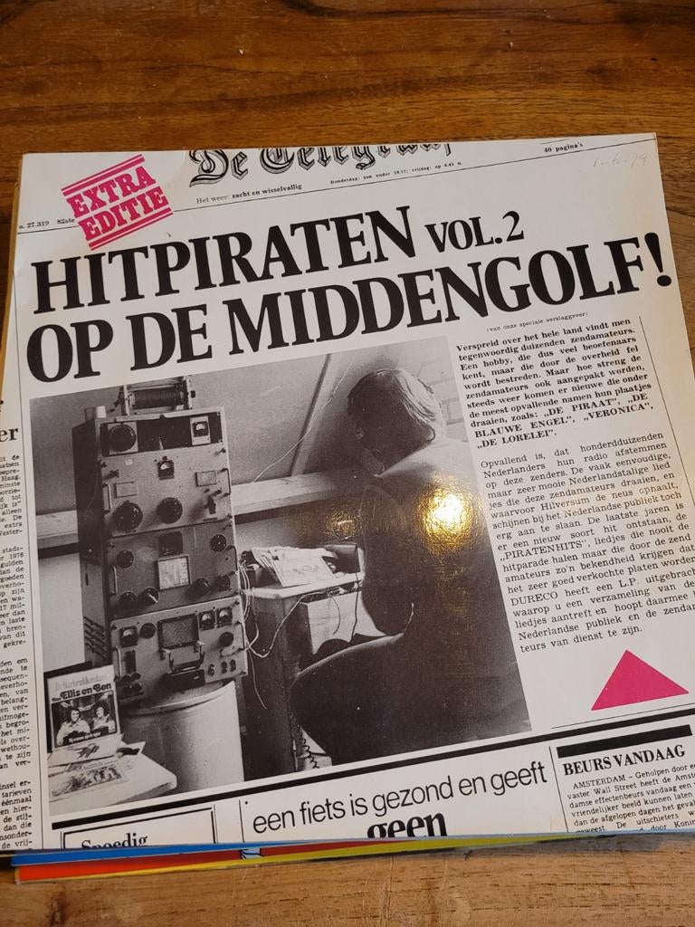 Hitpiraten op de middengolf vol2, Ophalen of Verzenden, Zo goed als nieuw, Overige formaten, Levenslied of Smartlap