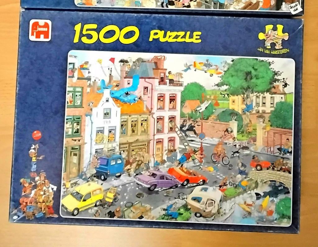 Jan van Haasteren, 950, 1000, 1500 en 2000 stukjes, Ophalen of Verzenden, 500 t/m 1500 stukjes, Zo goed als nieuw